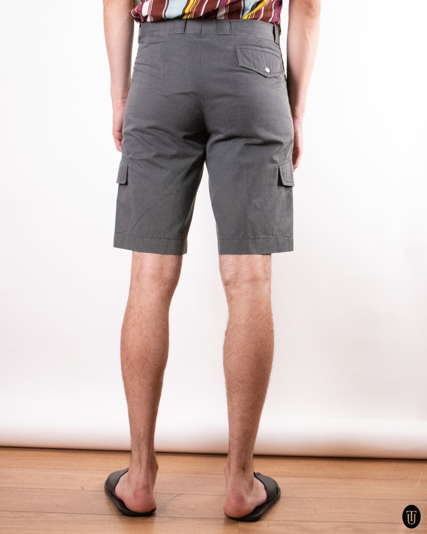 90's Hermès Cotton Cargo Shorts M