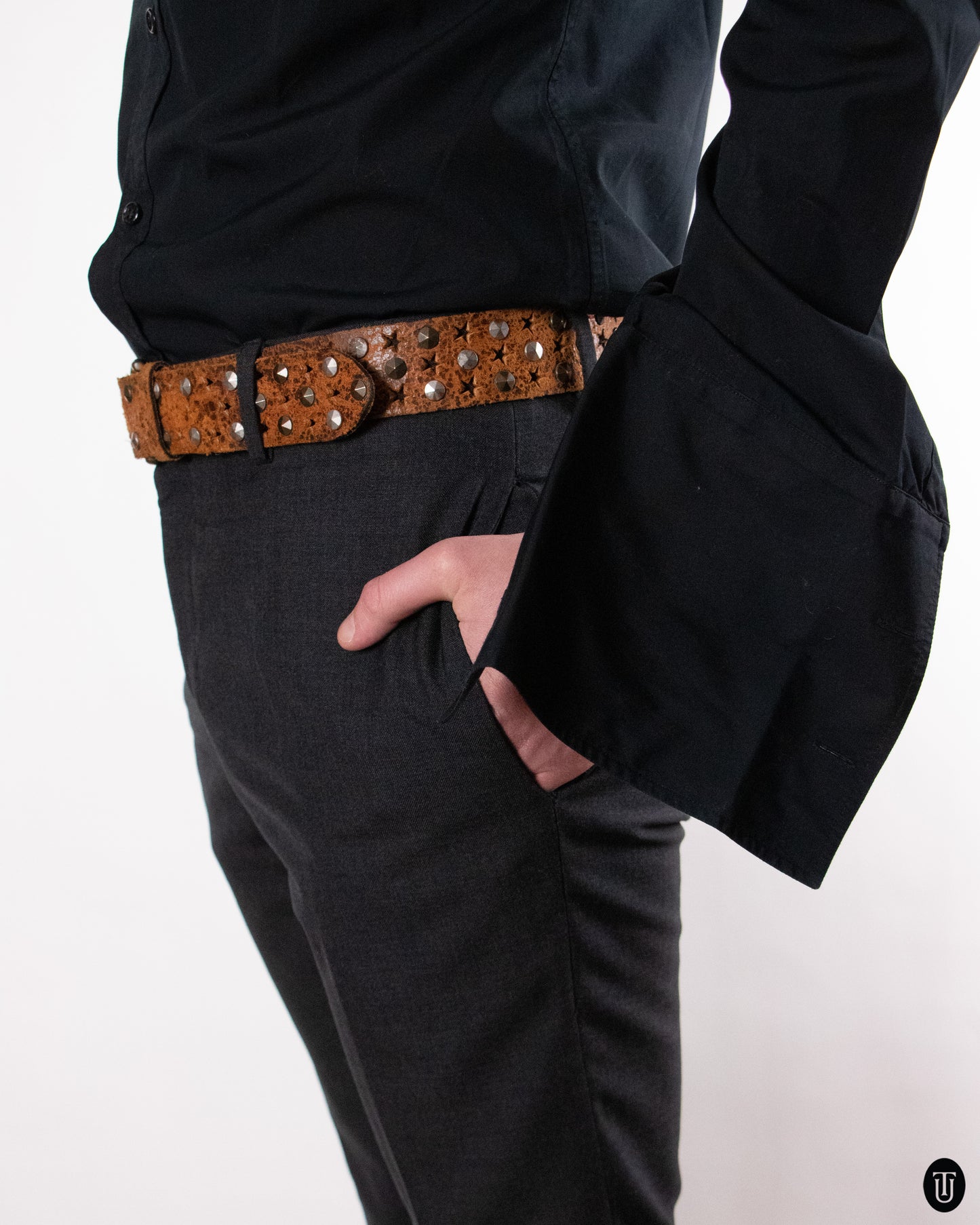 00's Yves Saint Laurent Rive Gauche Cotton Shirt M