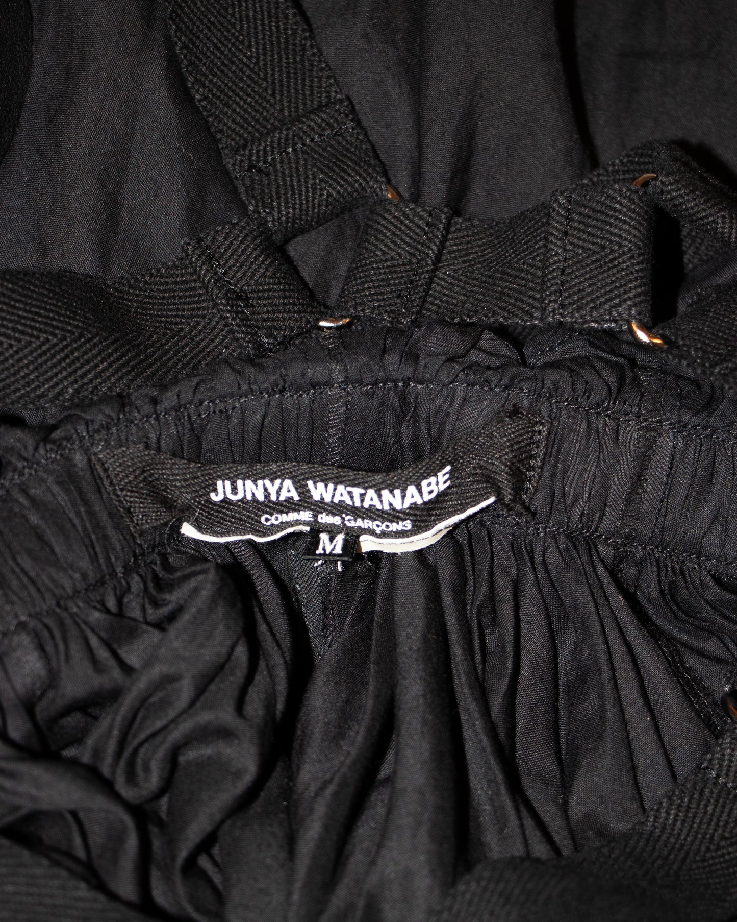 S/S 2003 Junya Watanabe for Comme des Garçons Black Parachute Skirt M