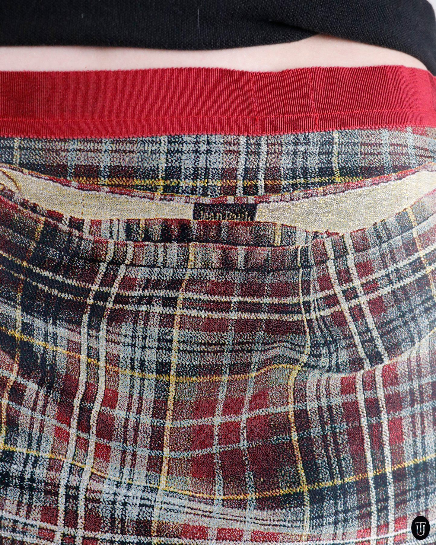 90's Jean Paul Gaultier Print Pattern Skirt L
