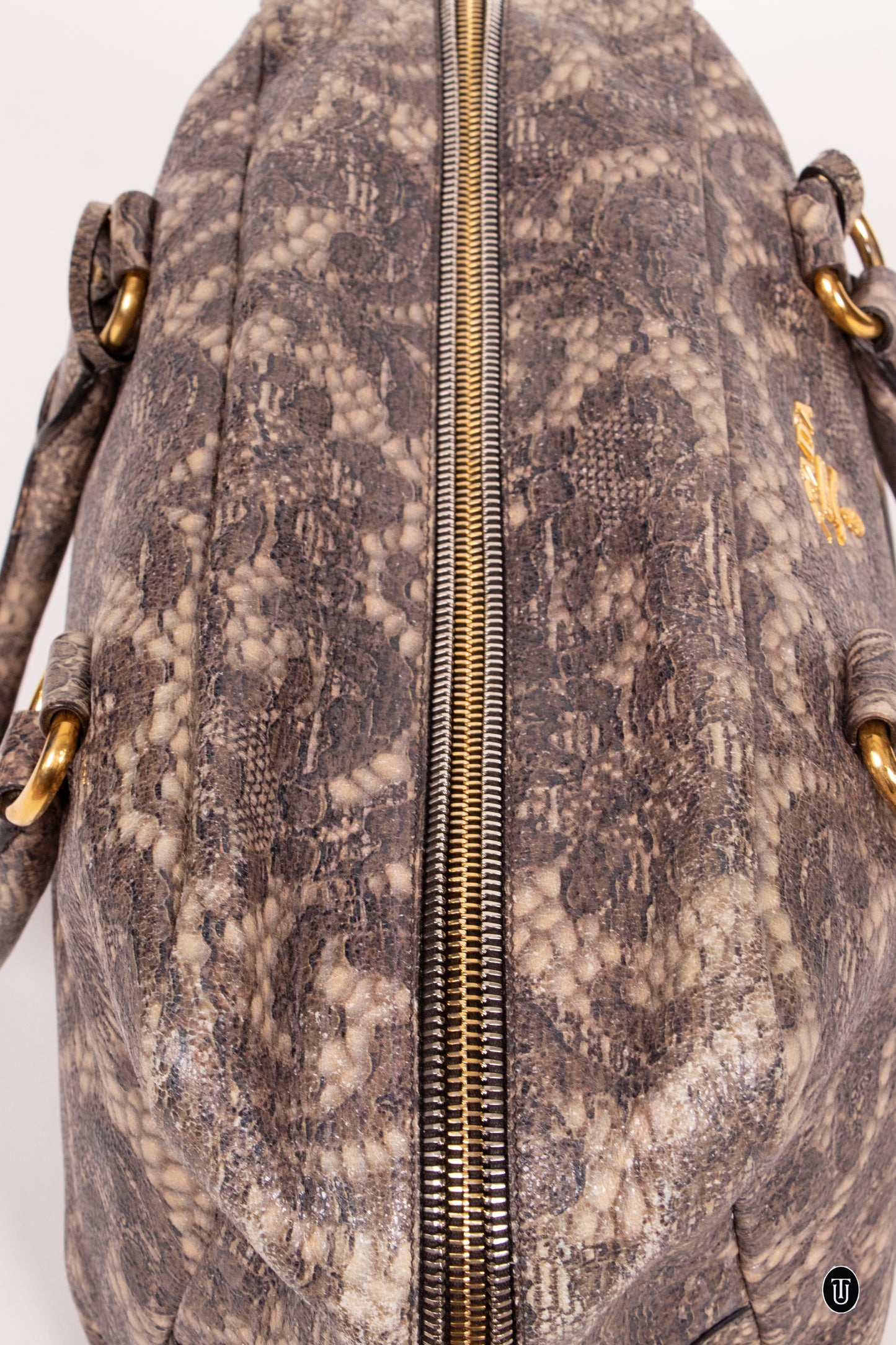 00's Prada Talco Bowling Bag