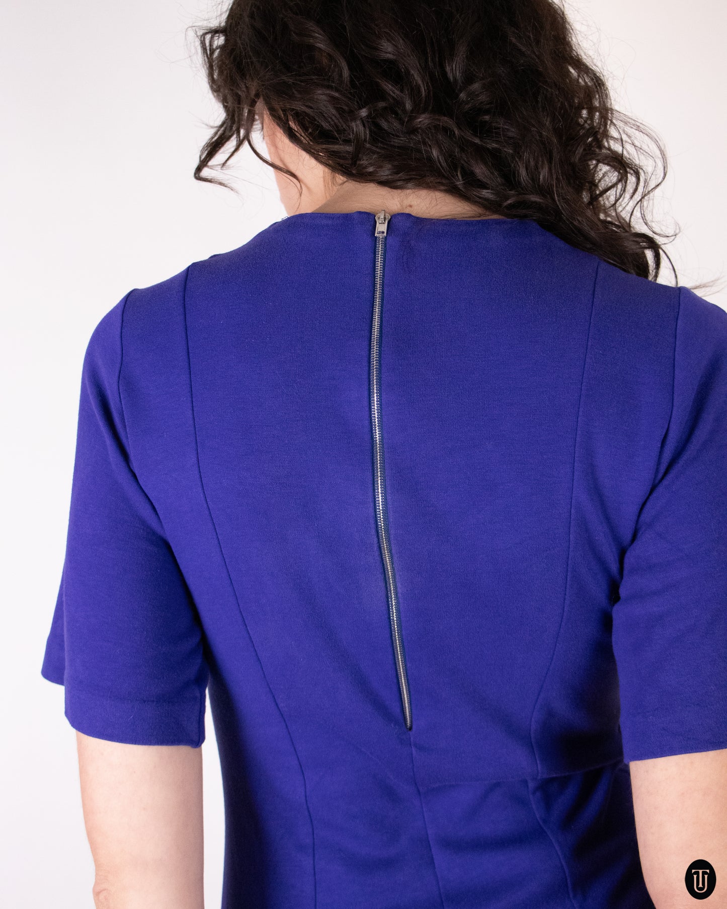 00's MiuMiu Structured T Shirt Dress M