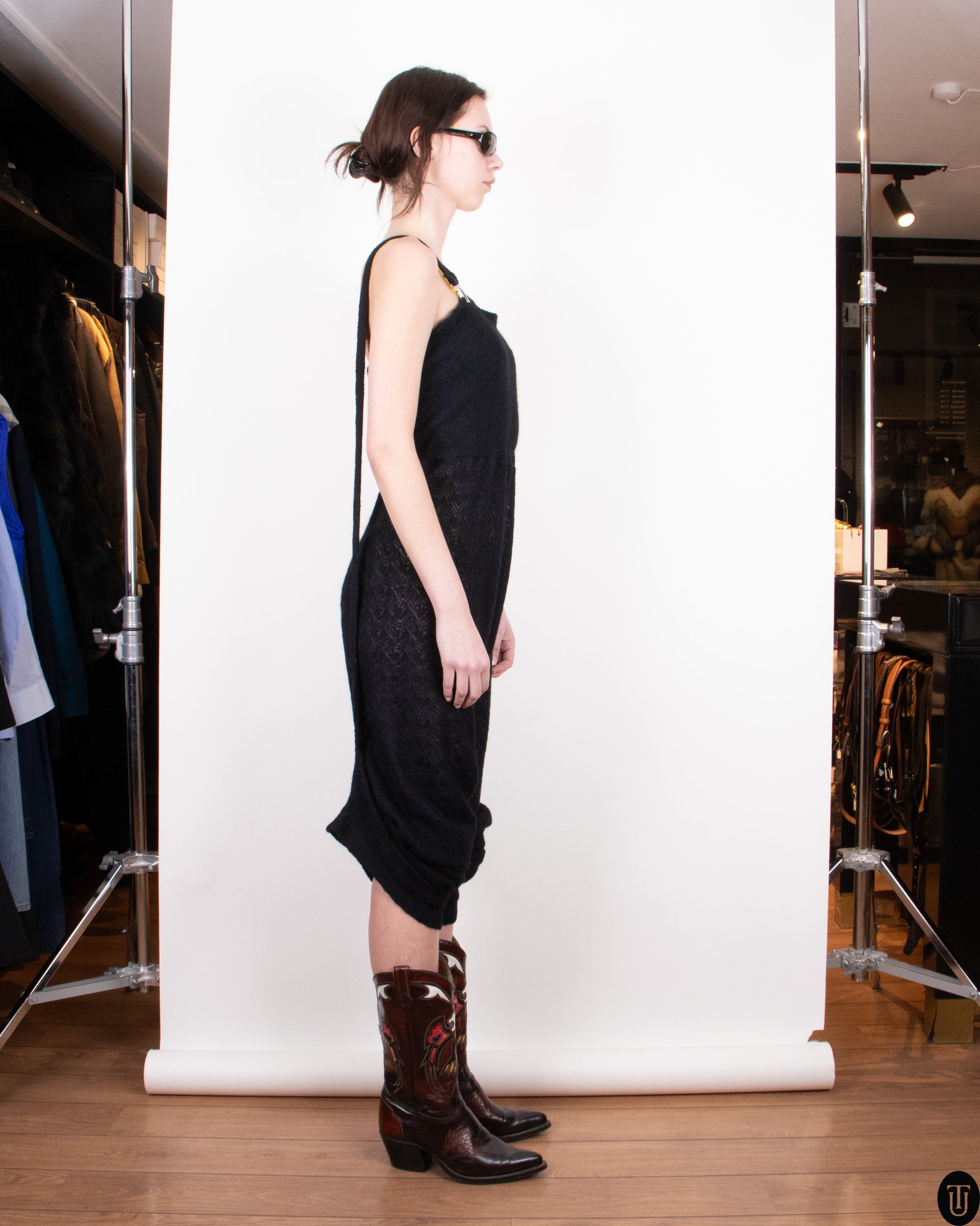 90s Yohji Yamamoto Wool Playsuit S
