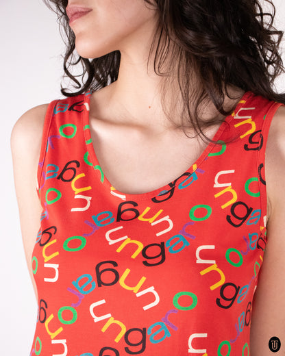 80's Ungaro Skater Dress M