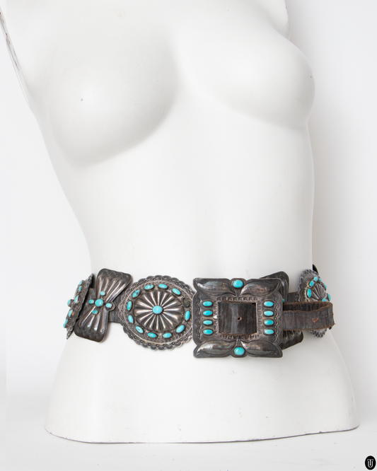 00's Navajo Silver Belt S