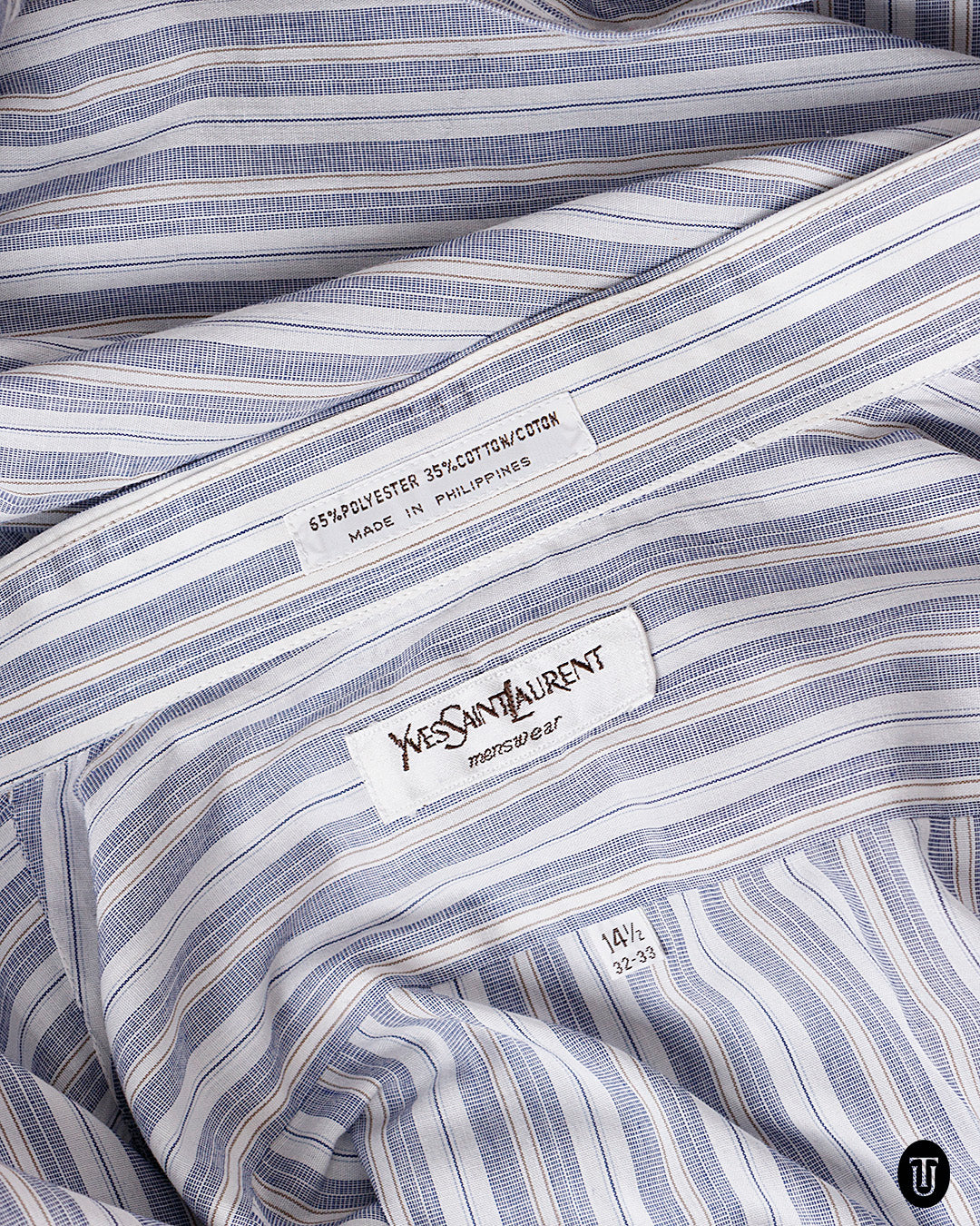 Yves Saint Laurent Menswear Striped Shirt M