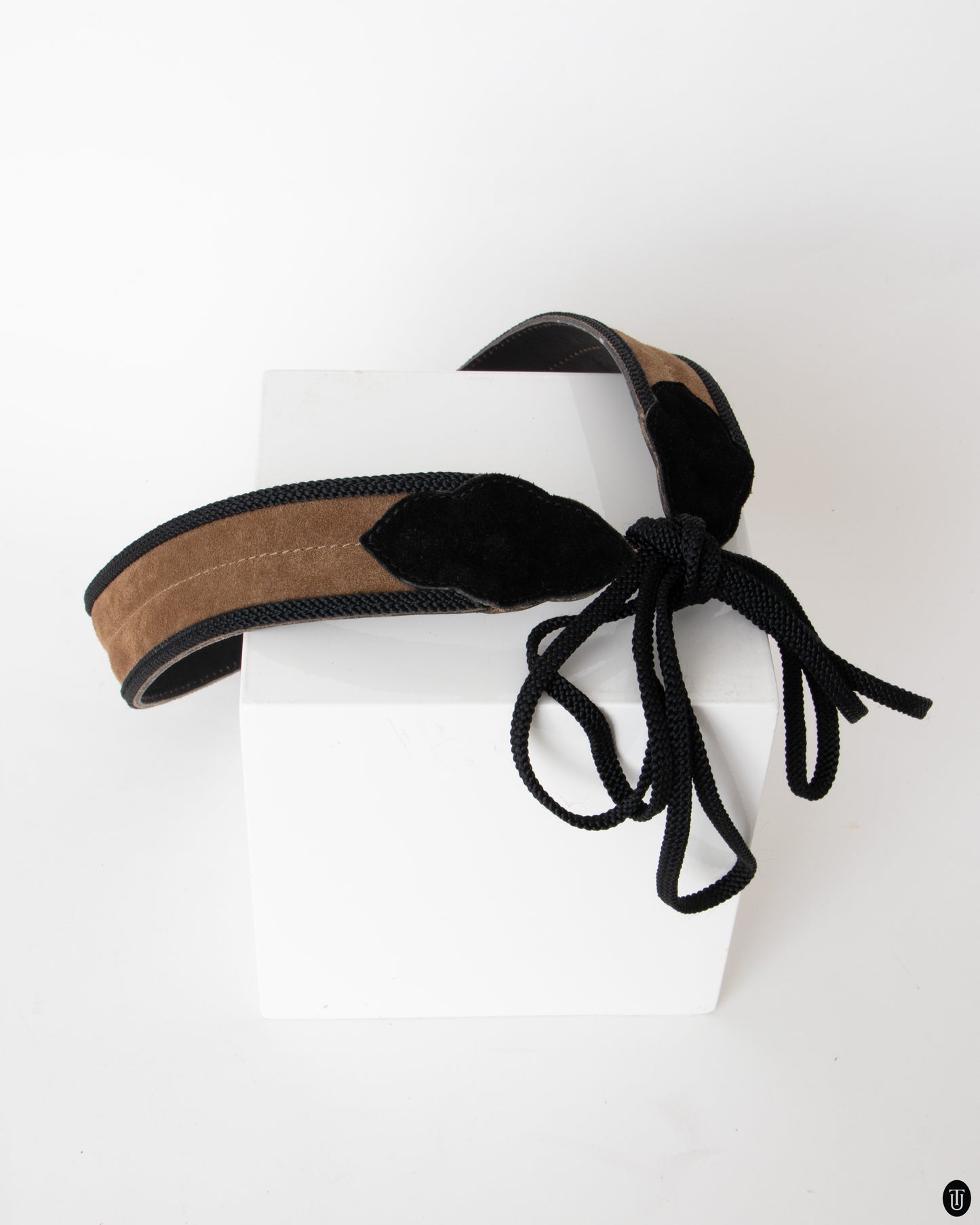 70's Yves Saint Laurent Suede Belt S