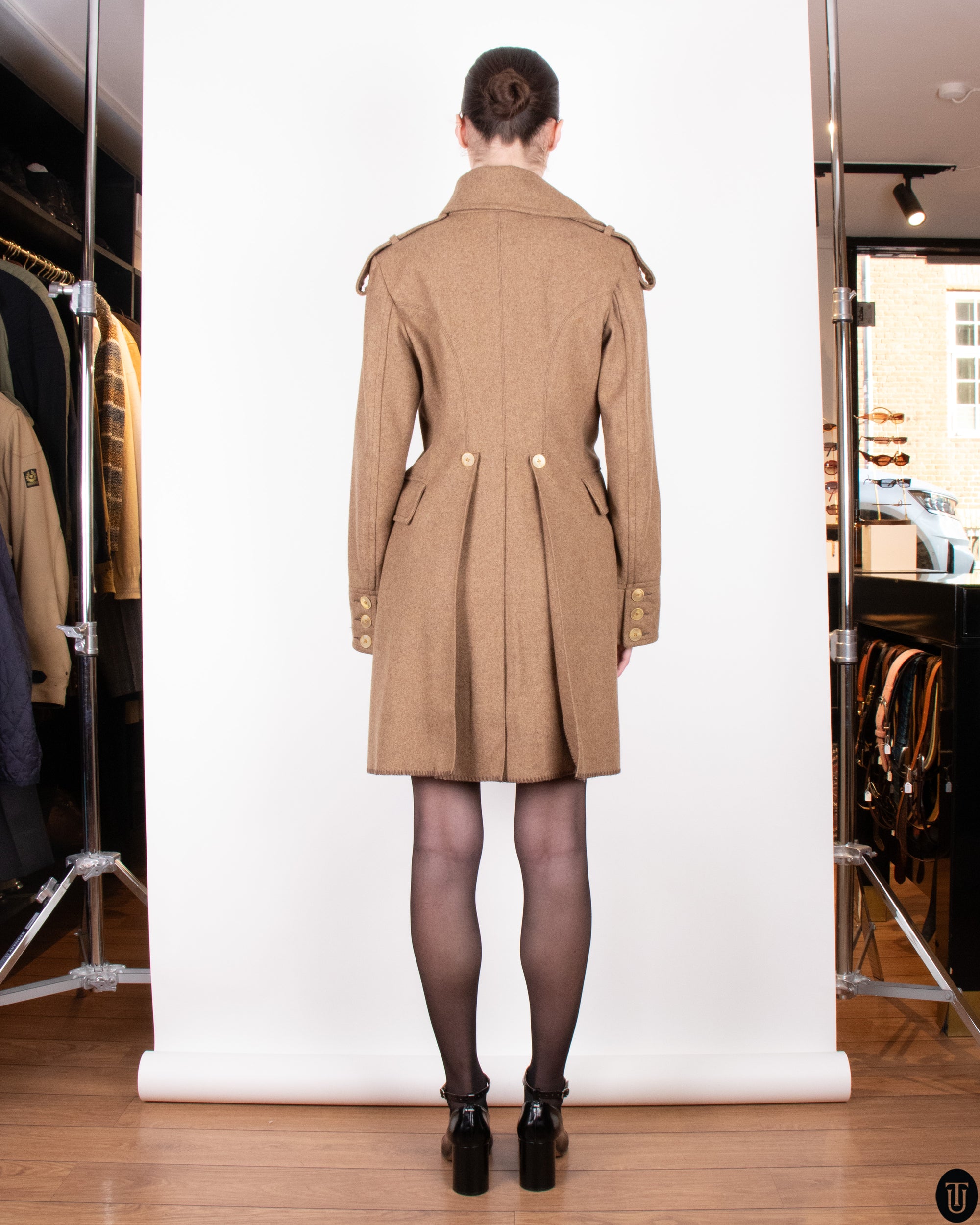 00s Plein Sud Jeans Wool Coat M