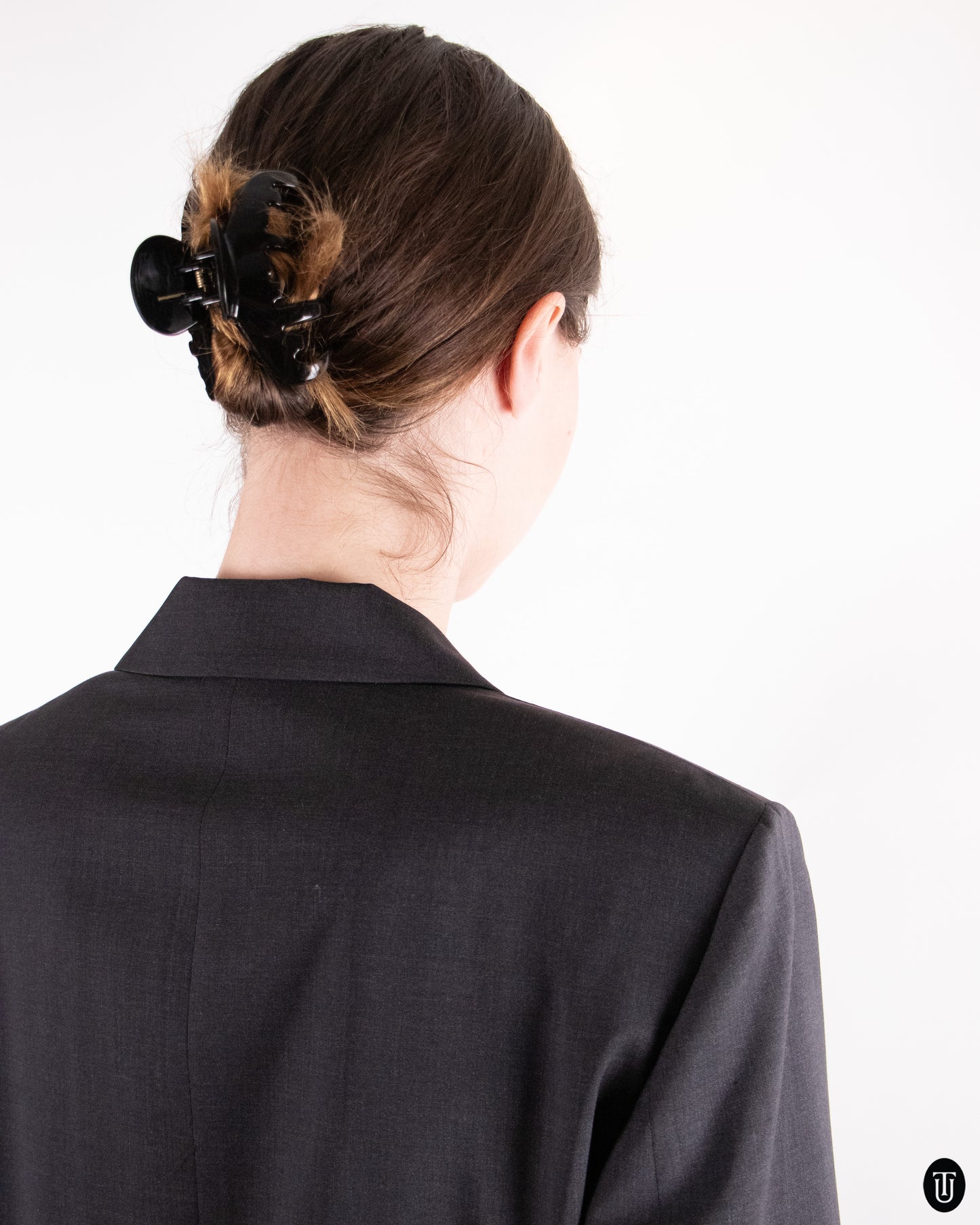 90's Jil Sander Dark Gray Wool Blazer M