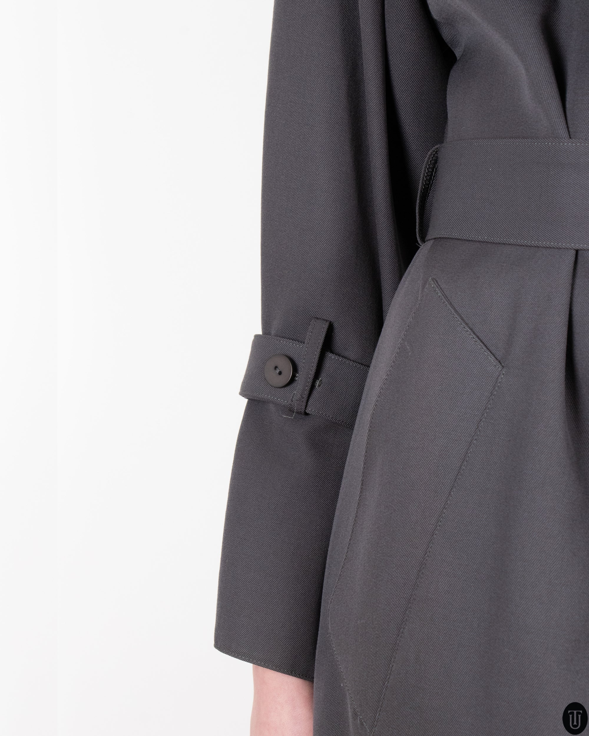 90s Claude Montana Trench Coat S