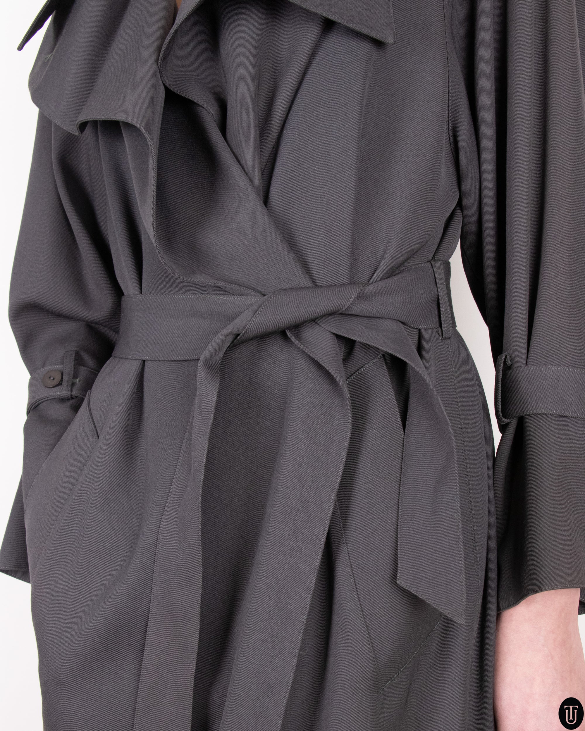 90s Claude Montana Trench Coat S