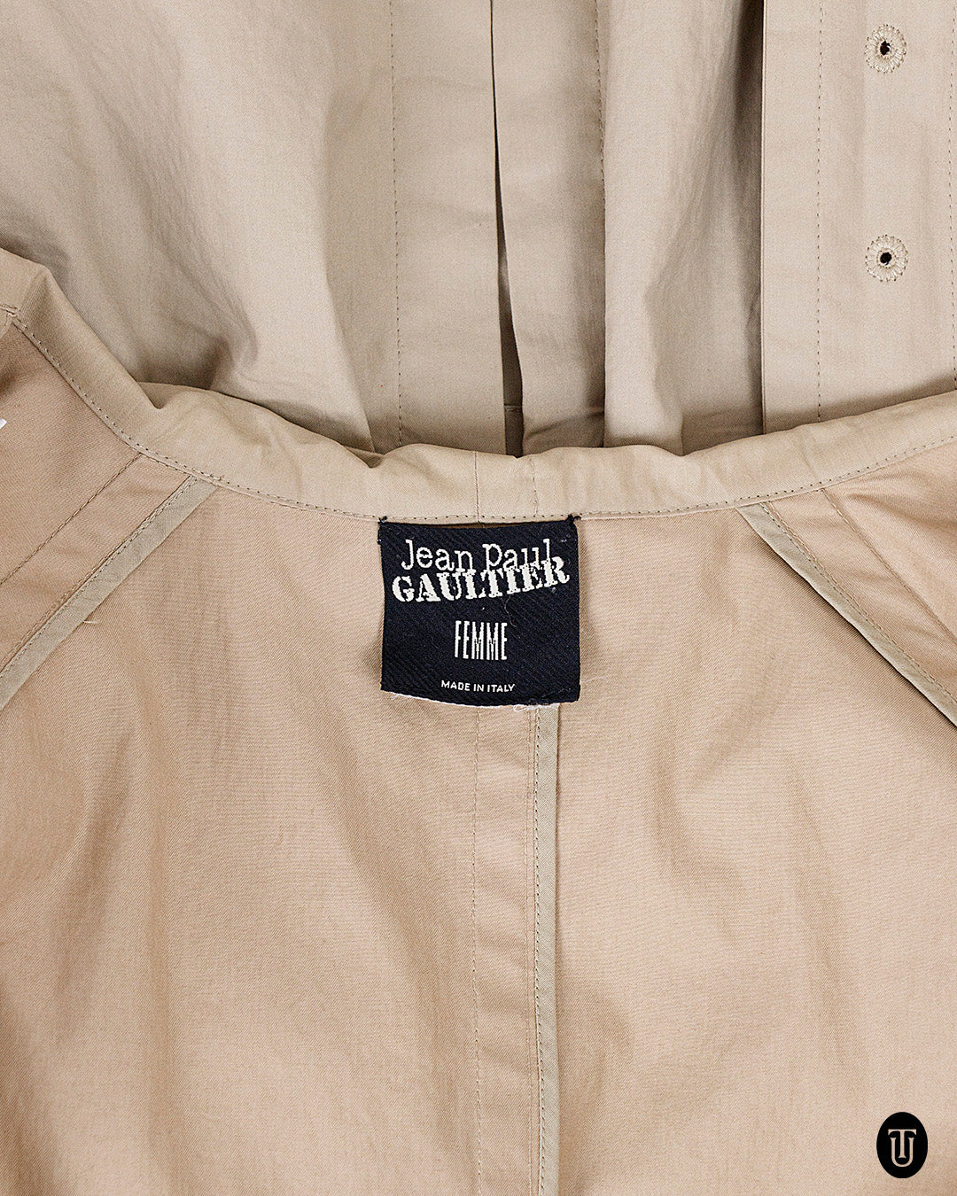 A 2000s Jean Paul Gaultier Femme oversized coat