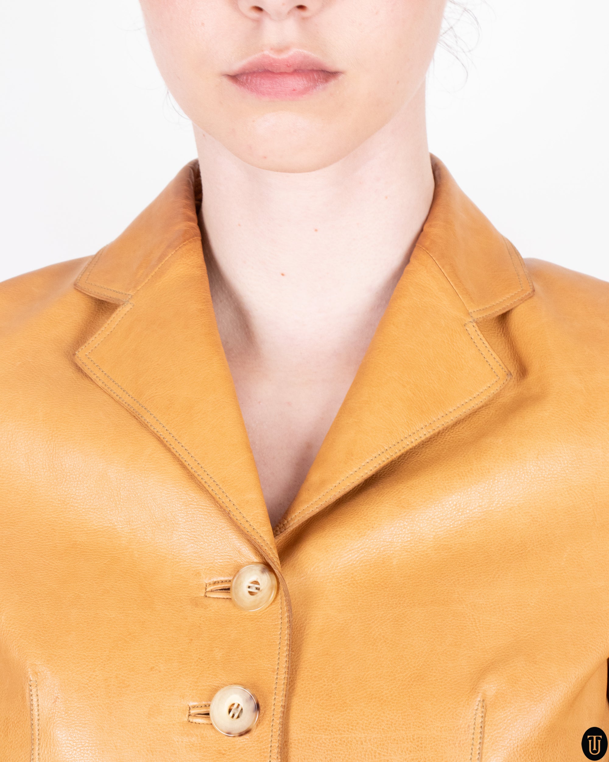 90s Hermés Leather Jacket S