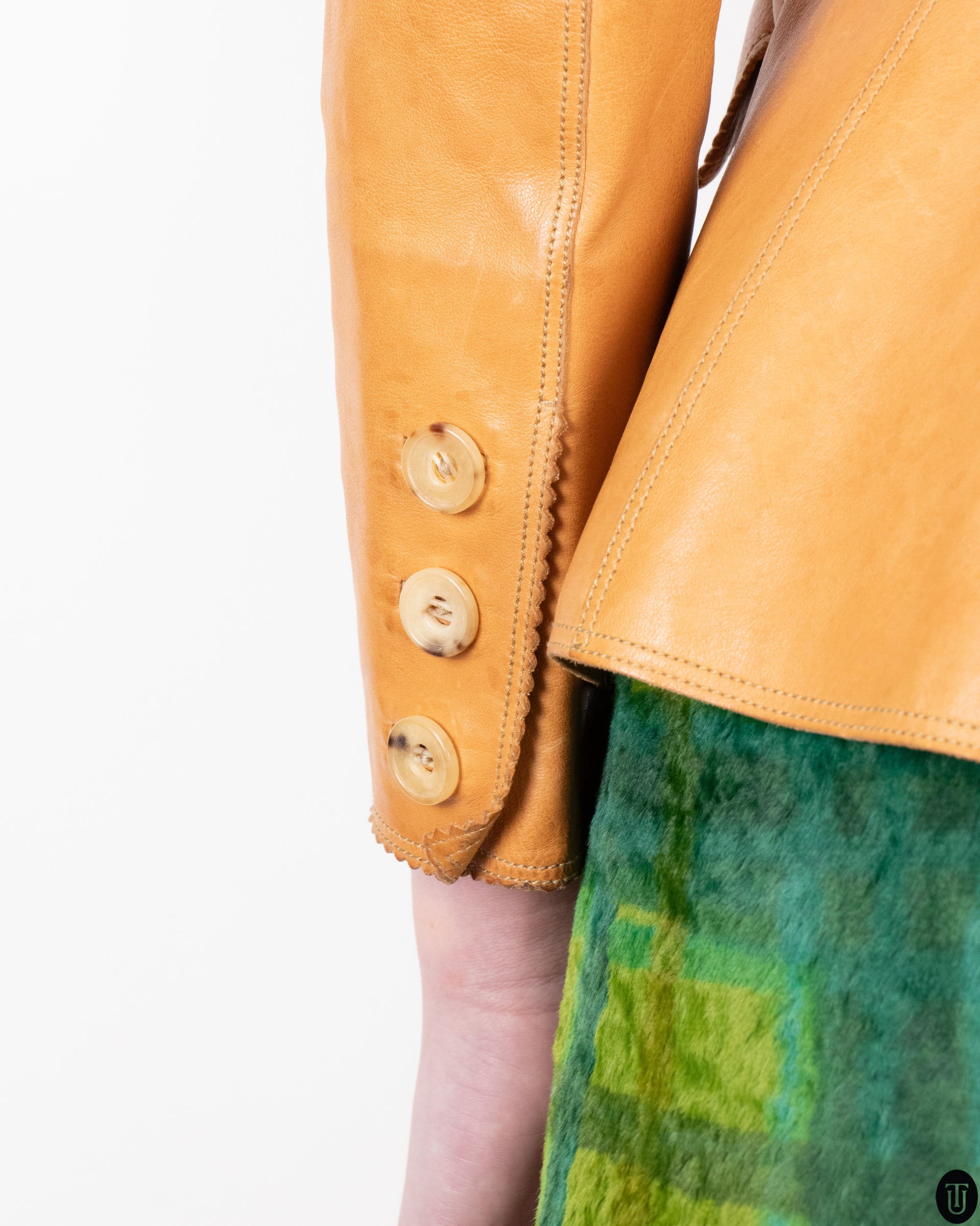 90s Hermés Leather Jacket S