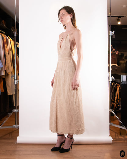 00's Missoni Knit Halter Dress M