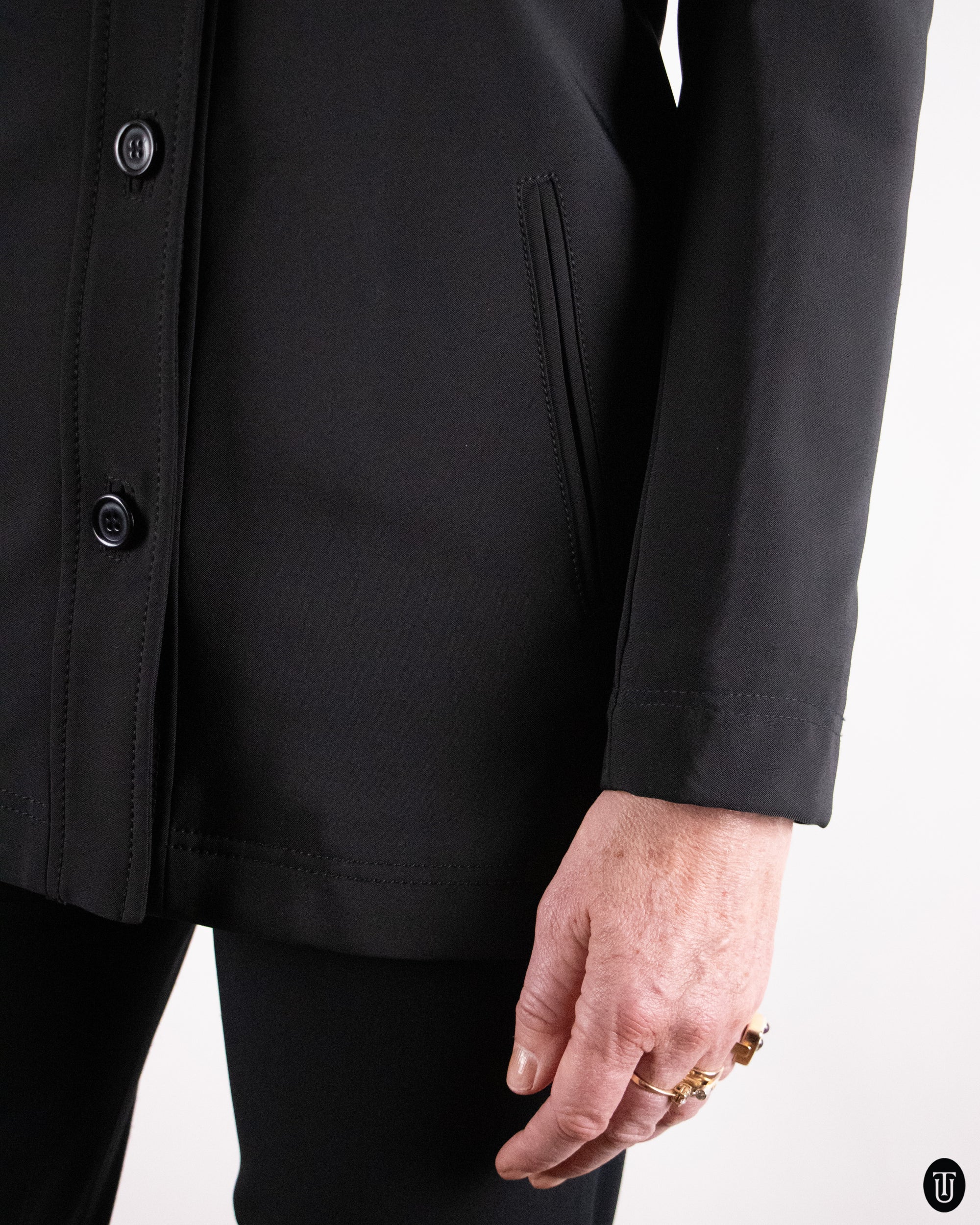 00's Prada Tailored Jacket and Trouser Set L