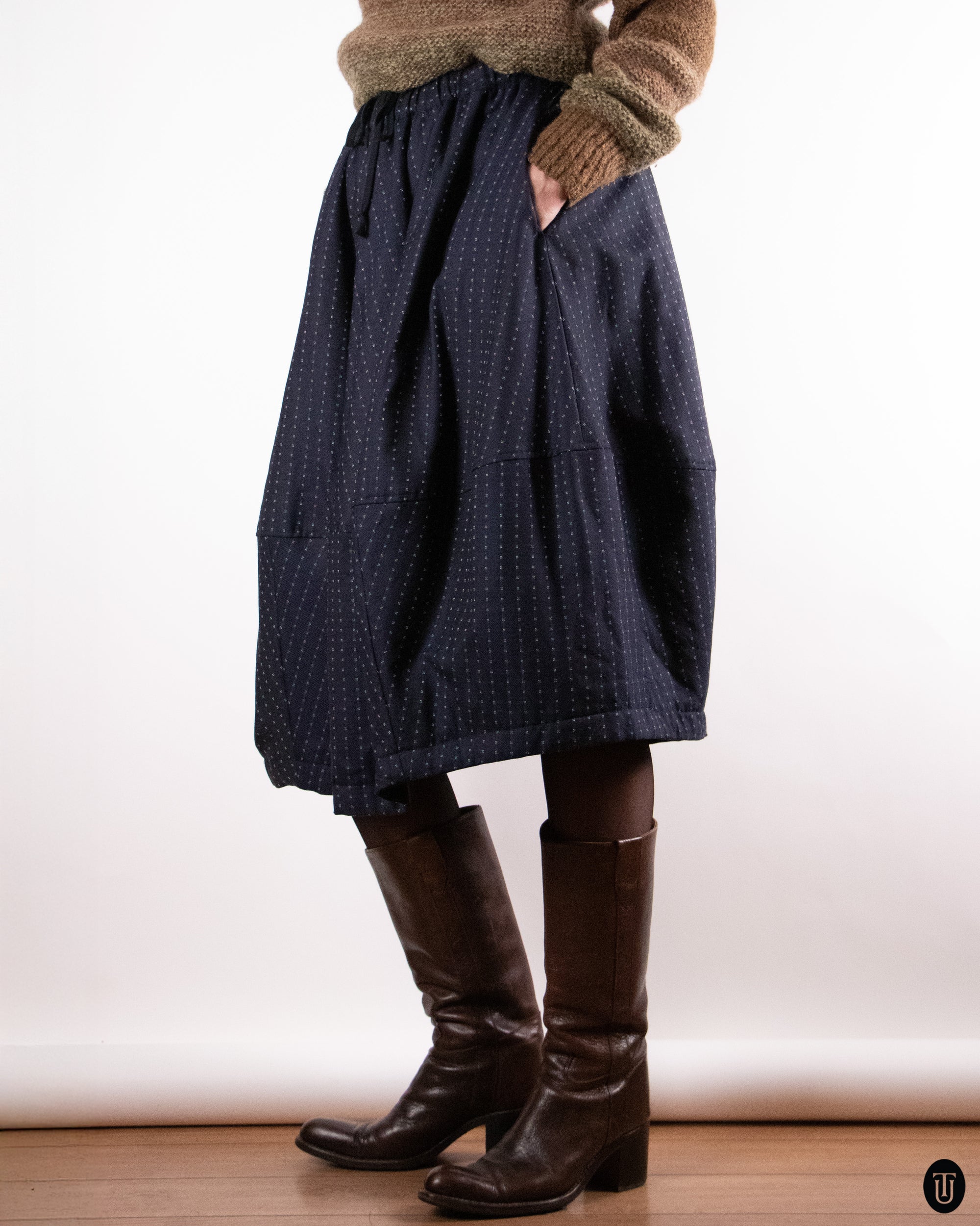 00's Comme des Garçons Wool Balloon Skirt S