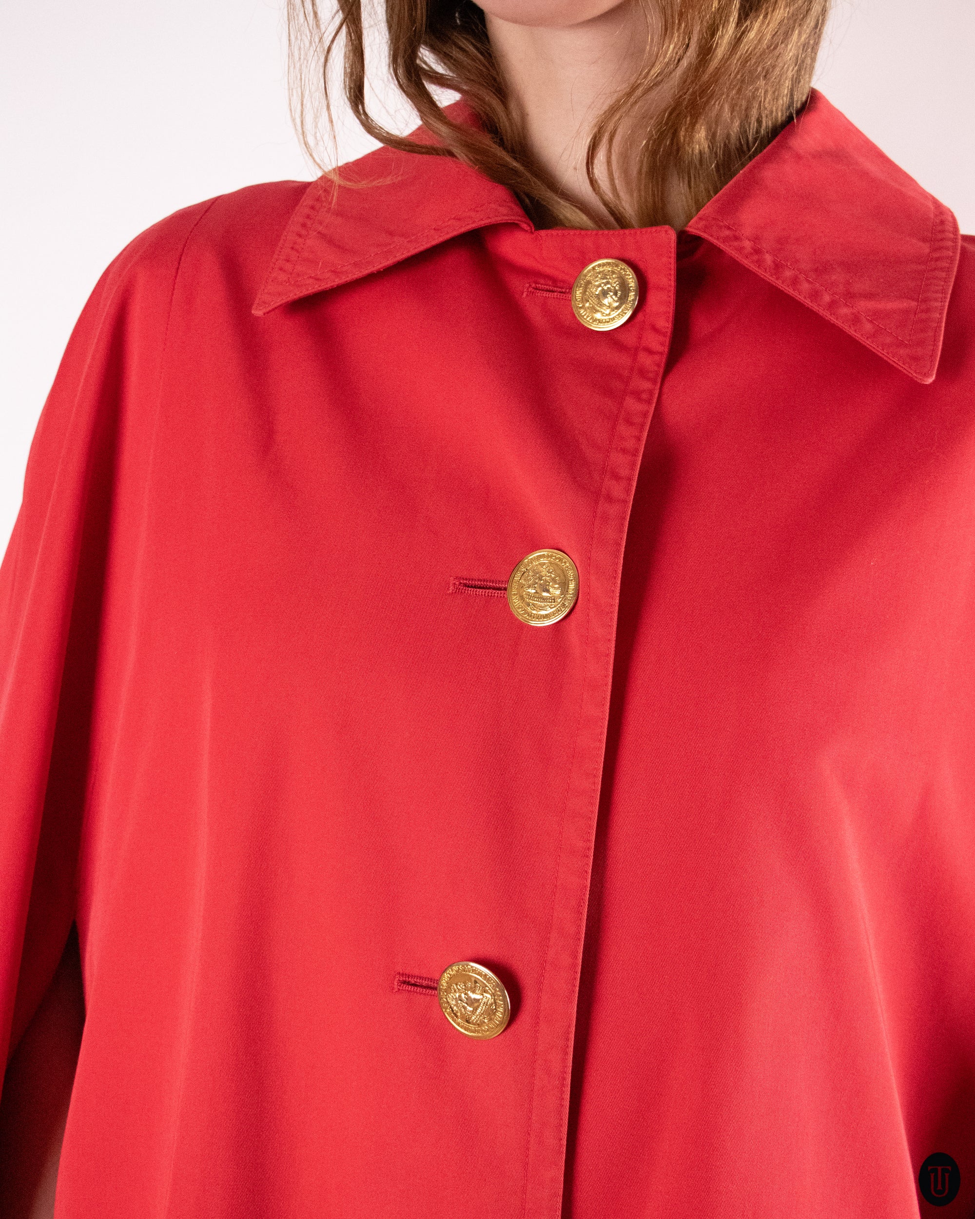 70's Acquascotum Red Cape M