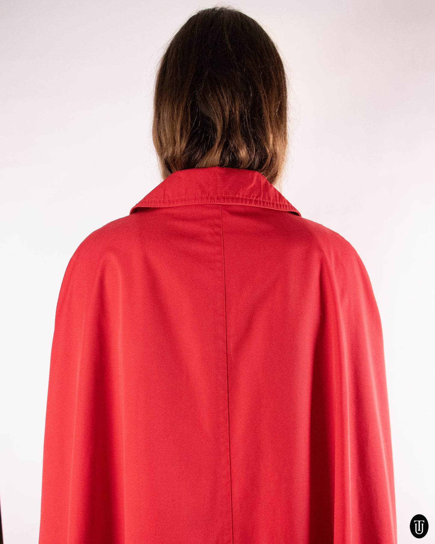 70's Acquascutum Red Cape M