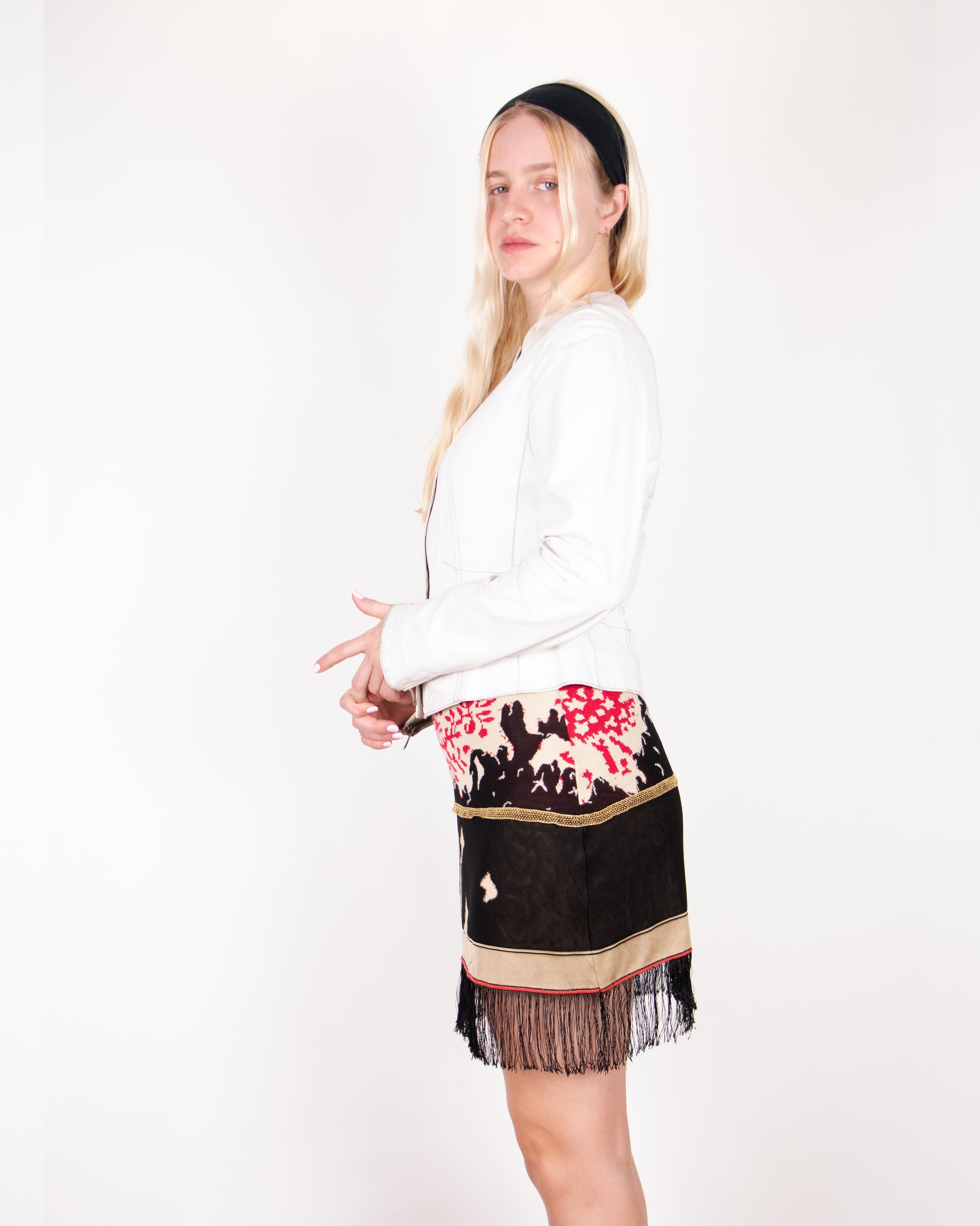 A/W 2003 Chanel Knitted Mini Skirt M