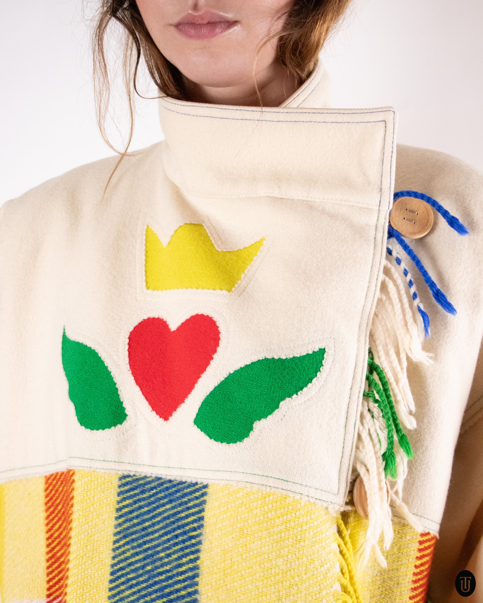 80's Jean-Charles de Castelbajac Wool Jacket M