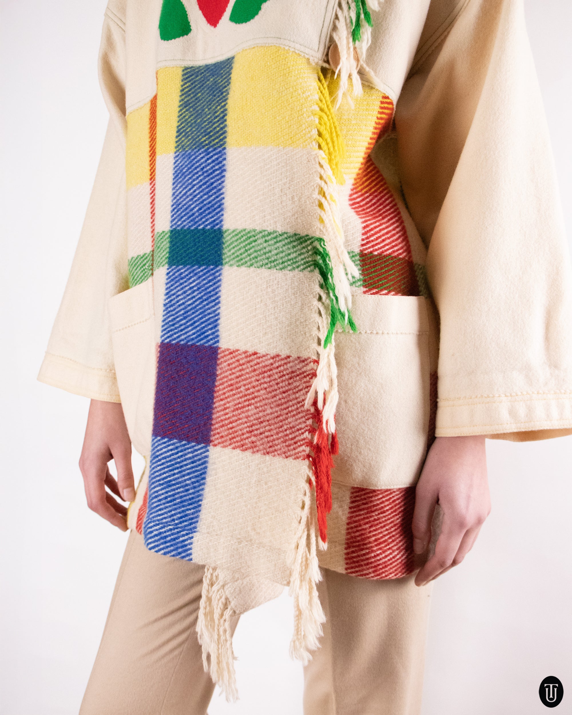 80's Jean-Charles de Castelbajac Wool Jacket M