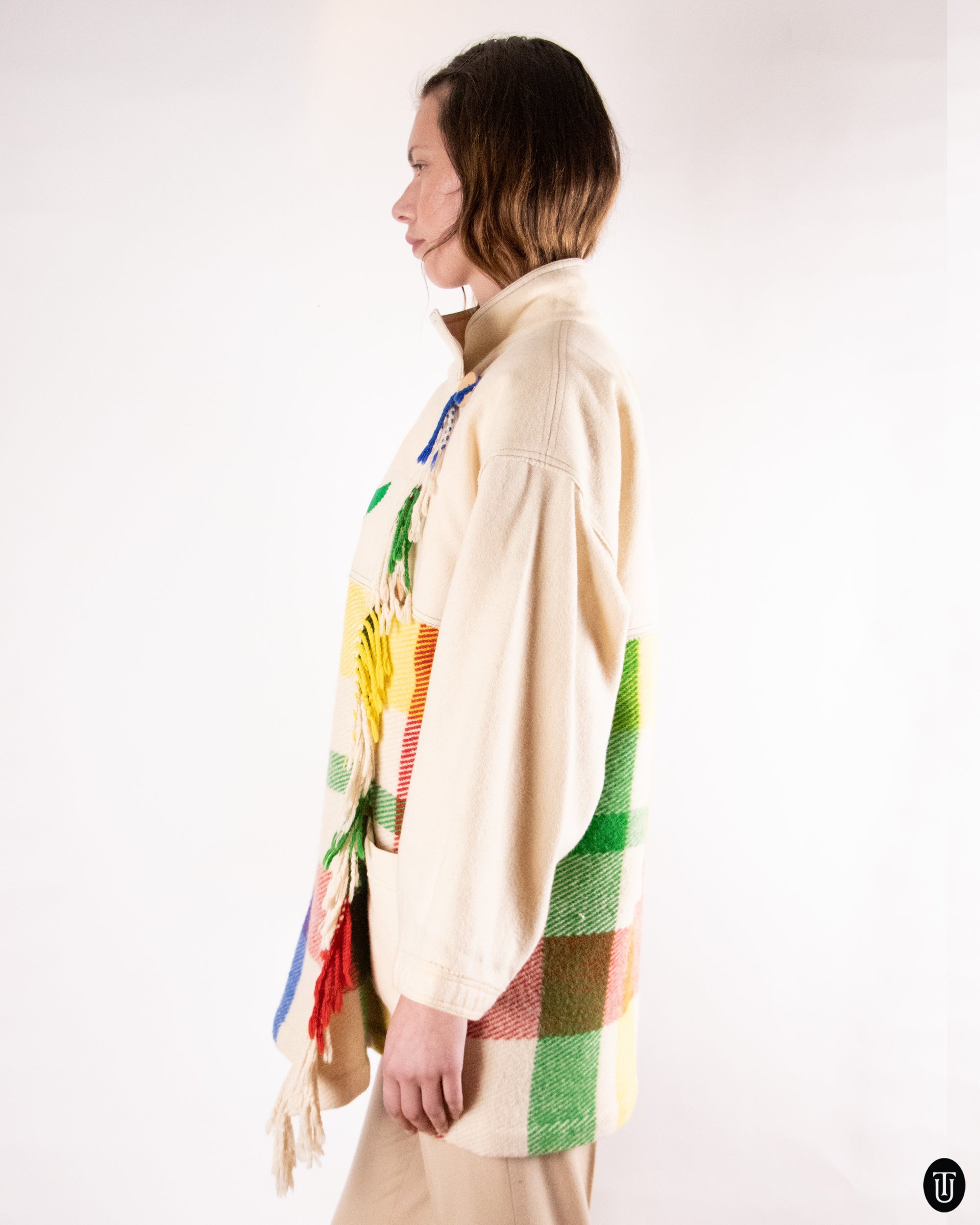 80's Jean-Charles de Castelbajac Wool Jacket M