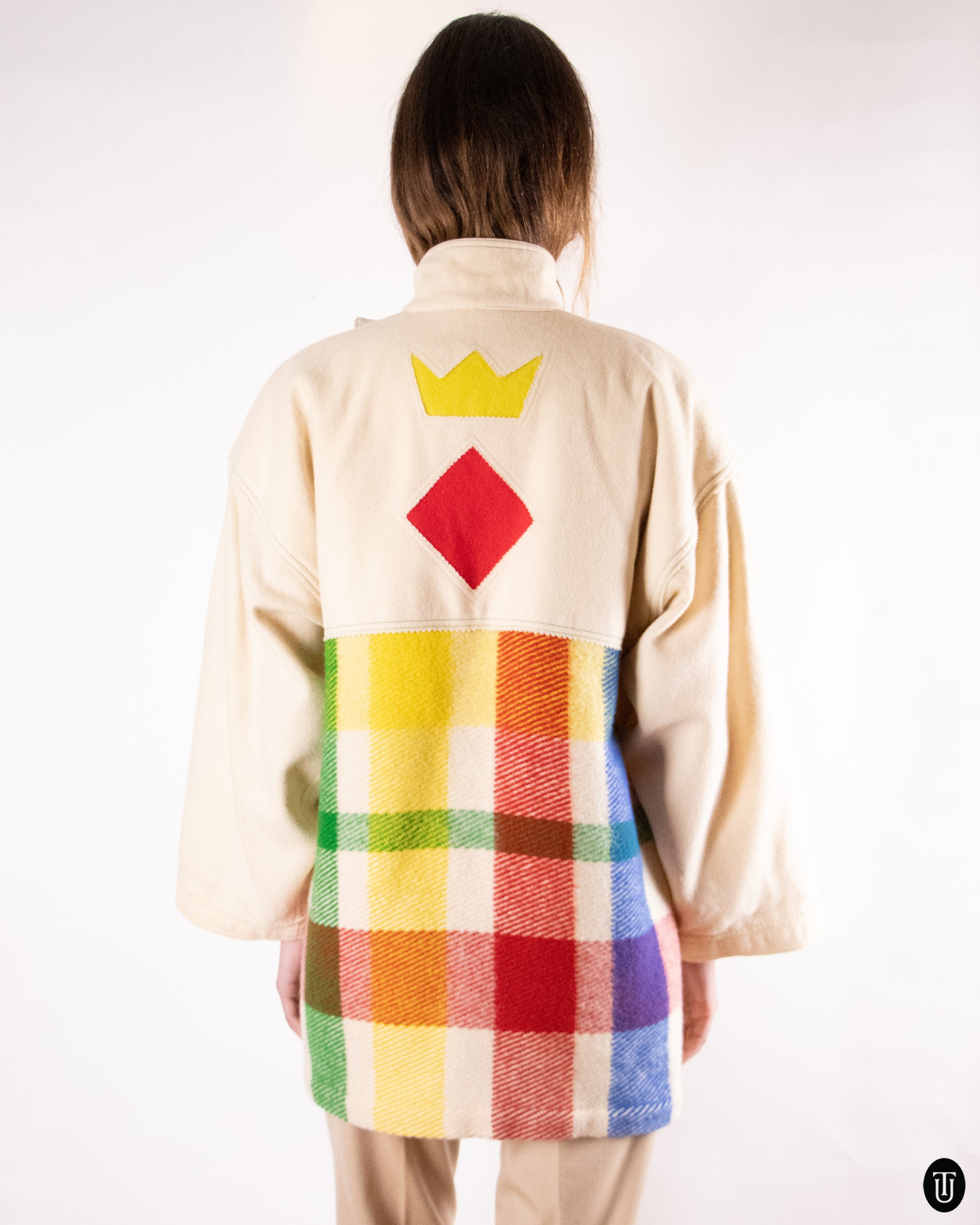 80's Jean-Charles de Castelbajac Wool Jacket M
