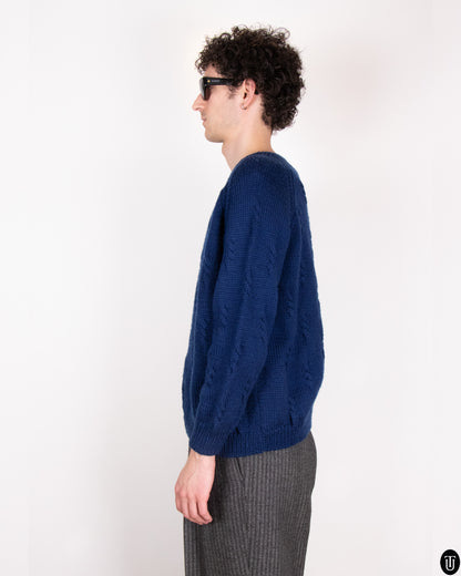80s Missoni Textured Wool Sweater L
