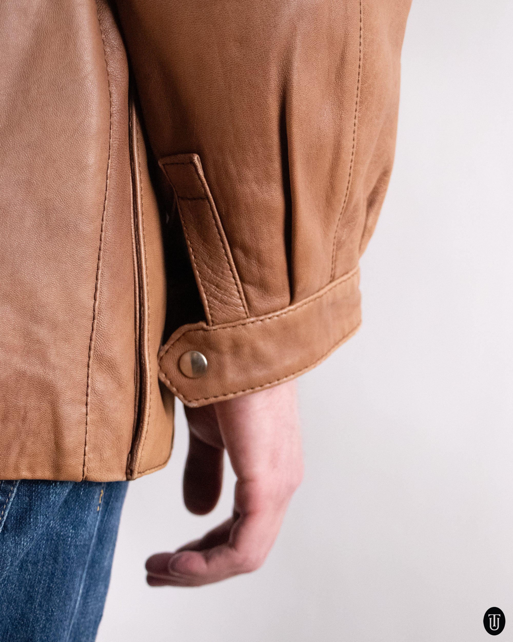 80's Cassandre Leather Jacket L