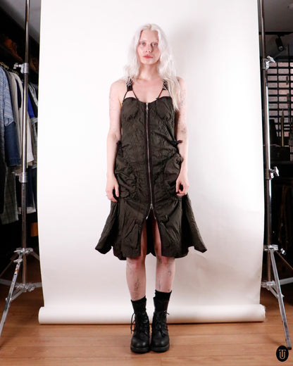 00's Marithé + François Girbaud Cargo Dress S