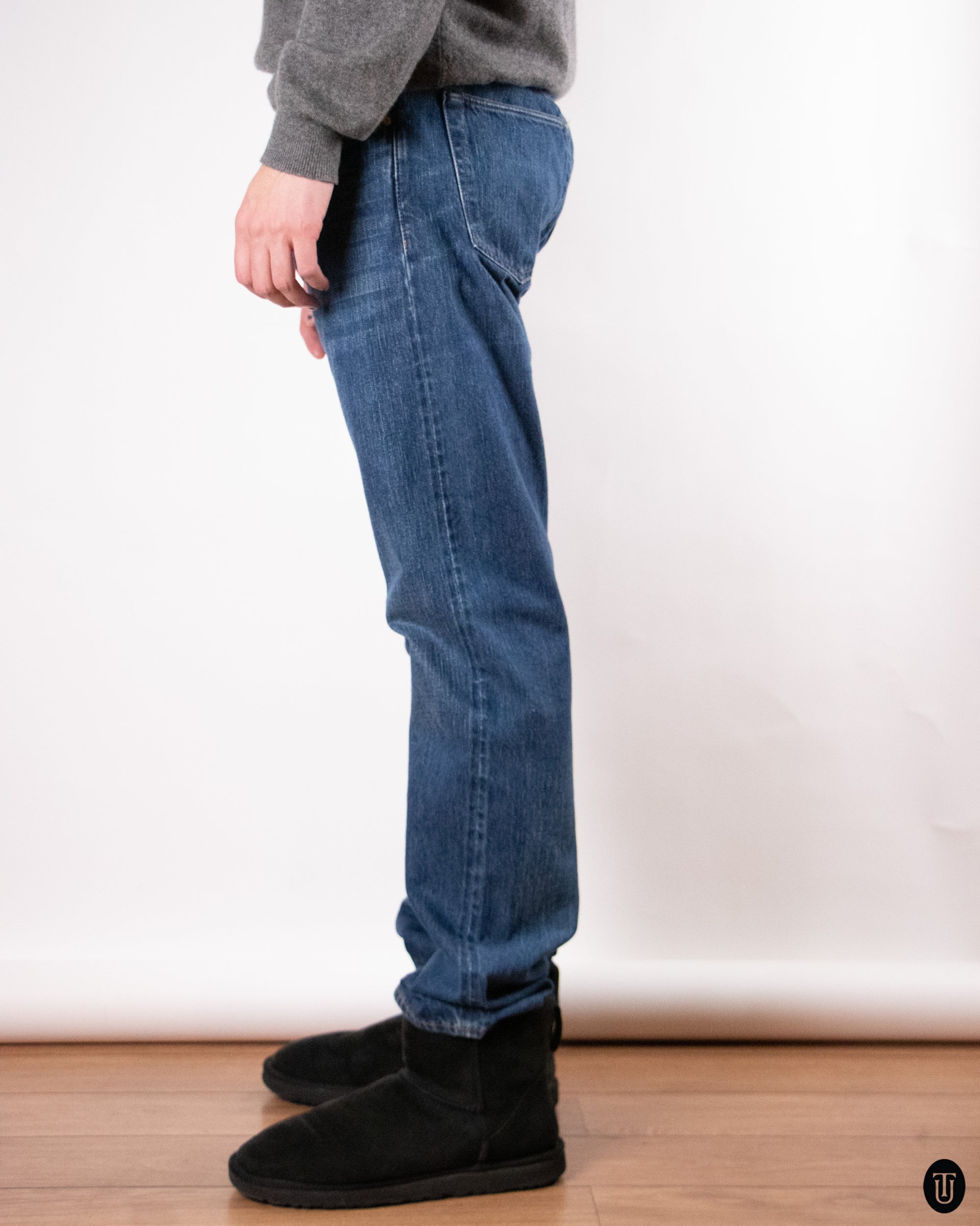 90's Double RL Jeans in Medium Wash M