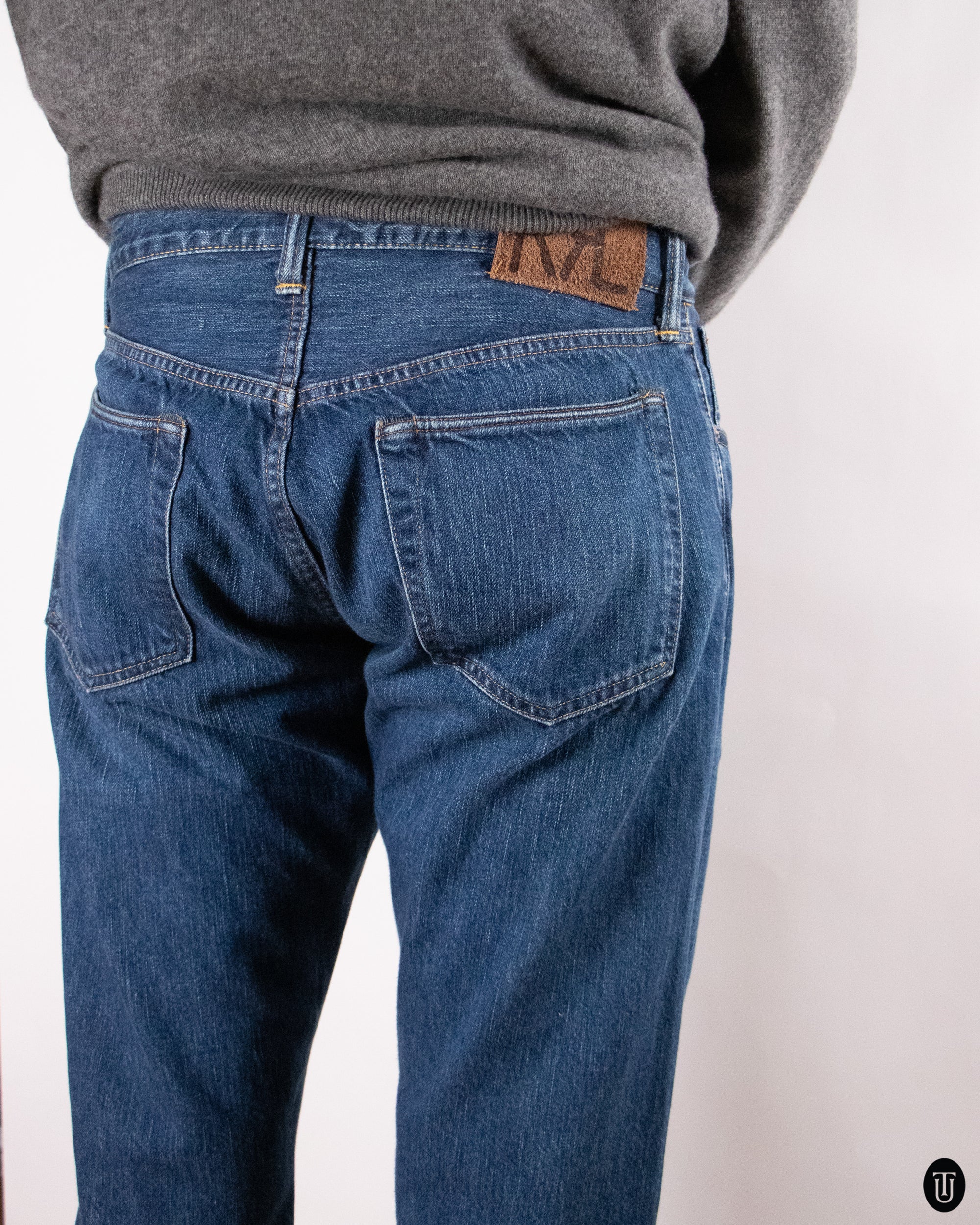 90's Double RL Jeans in Medium Wash M