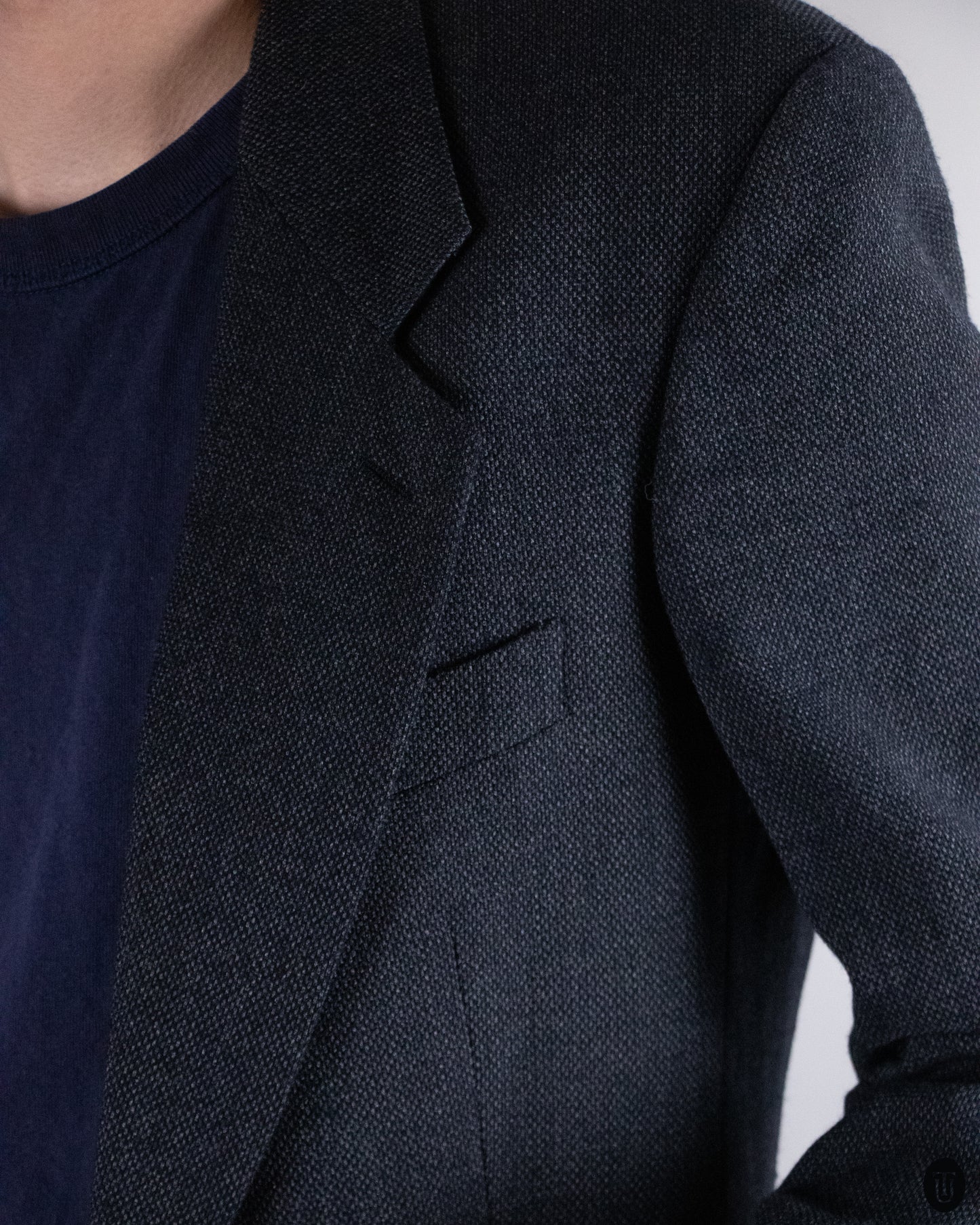 90's Giorgio Armani Black Label Wool Blend Suit L