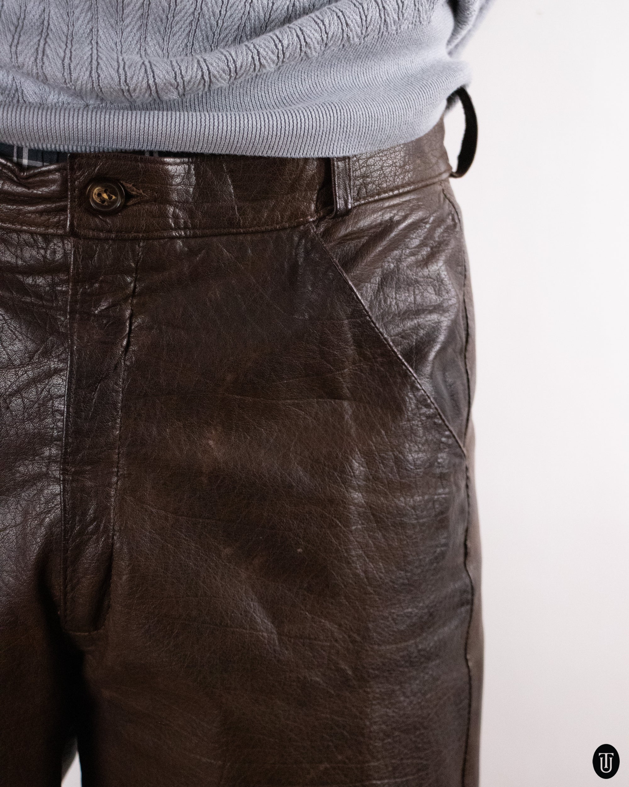 80's Stig P Leather Pants S