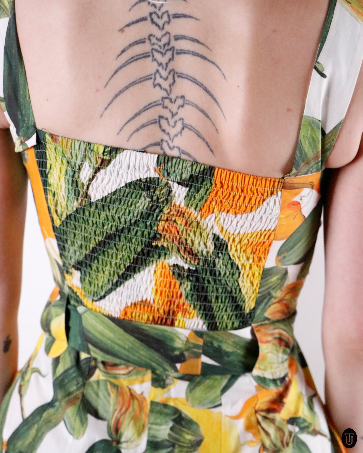 SS12 Dolce & Gabbana Zucchini Flower Print Jumpsuit S