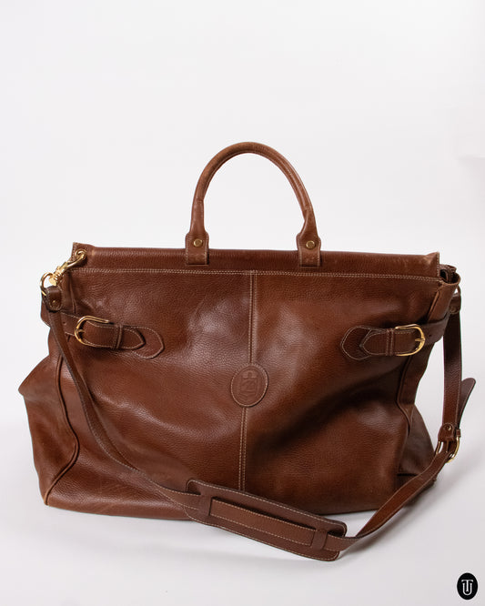 70's Bol Perdix Leather Weekend Bag