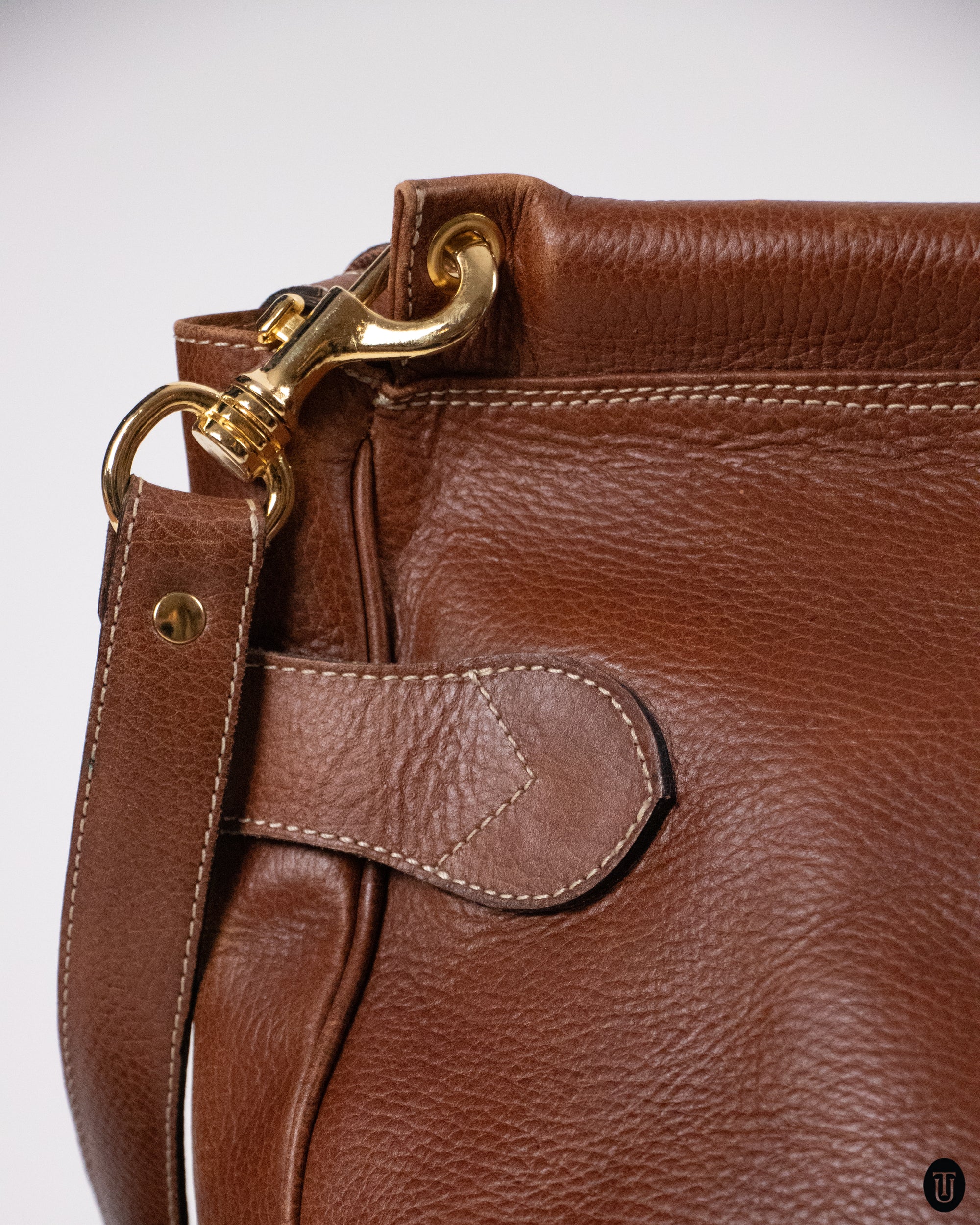 70's Bol Perdix Leather Weekend Bag