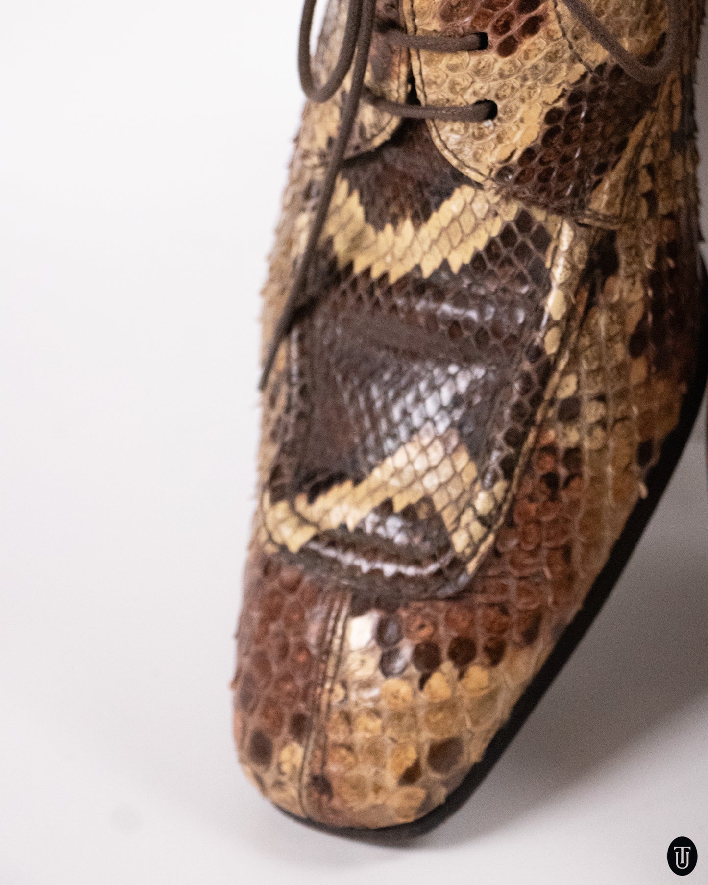 80's Patrick Cox Leather Oxford Loafers 41