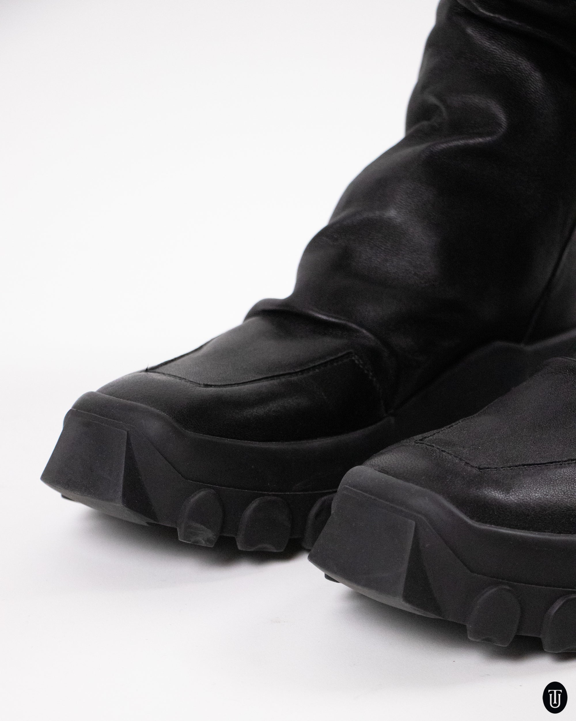 00's Rick Owens Leather Boots 41