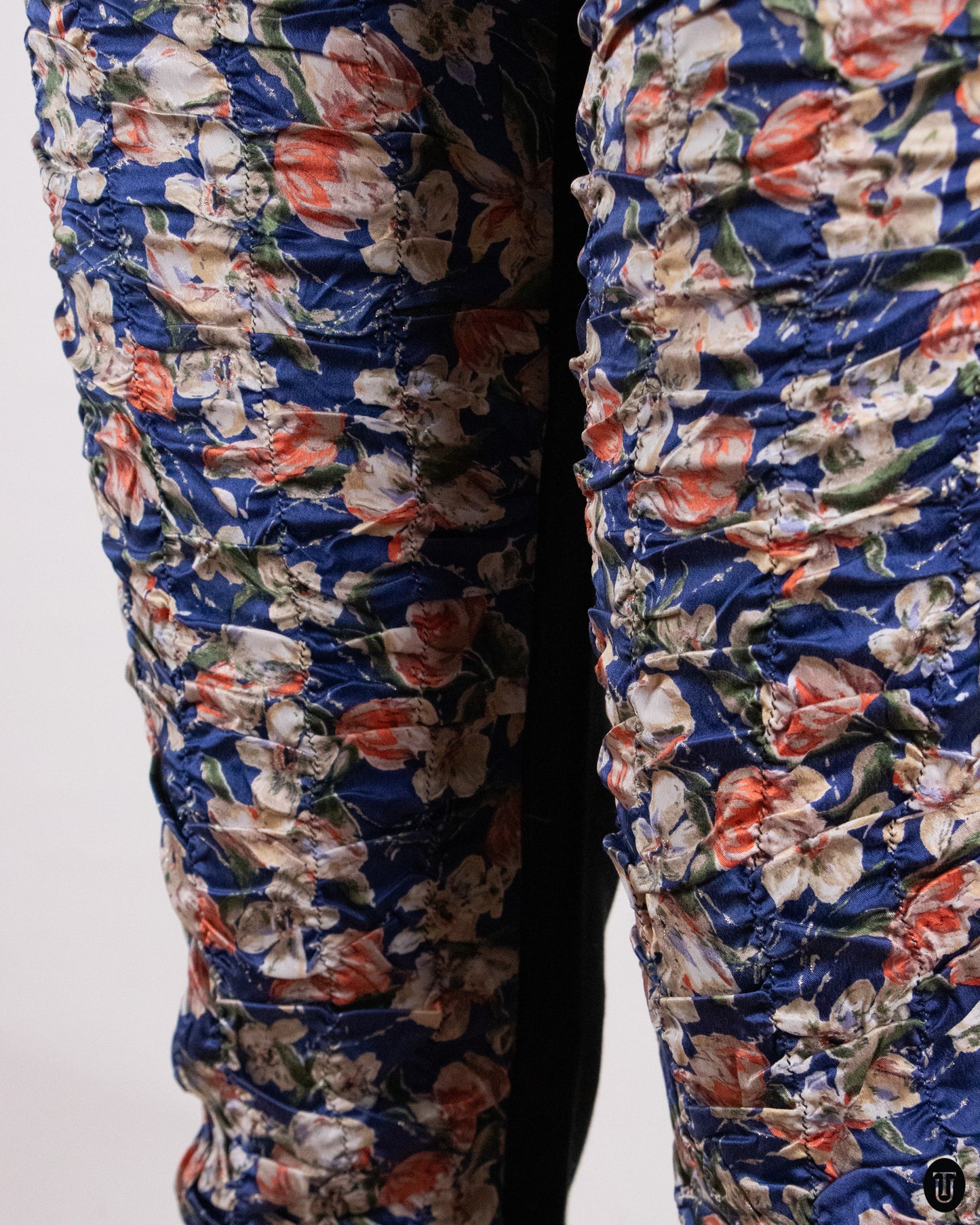 00's Roberto Cavalli Cotton Silk Floral Trousers L