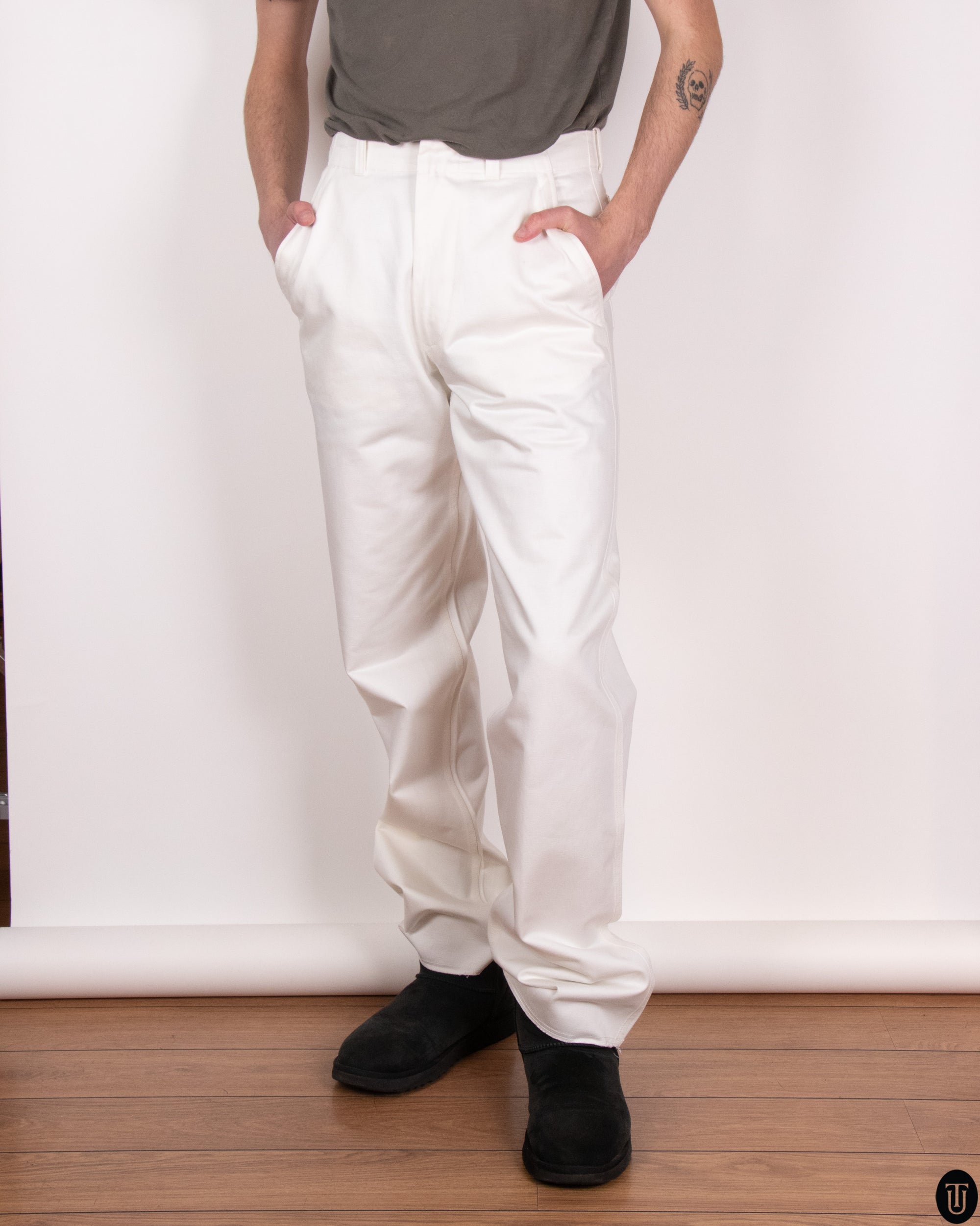 70s CP Company High Waist Work Pants M