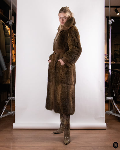 70's Birger Christensen Copenhagen Fur Coat M