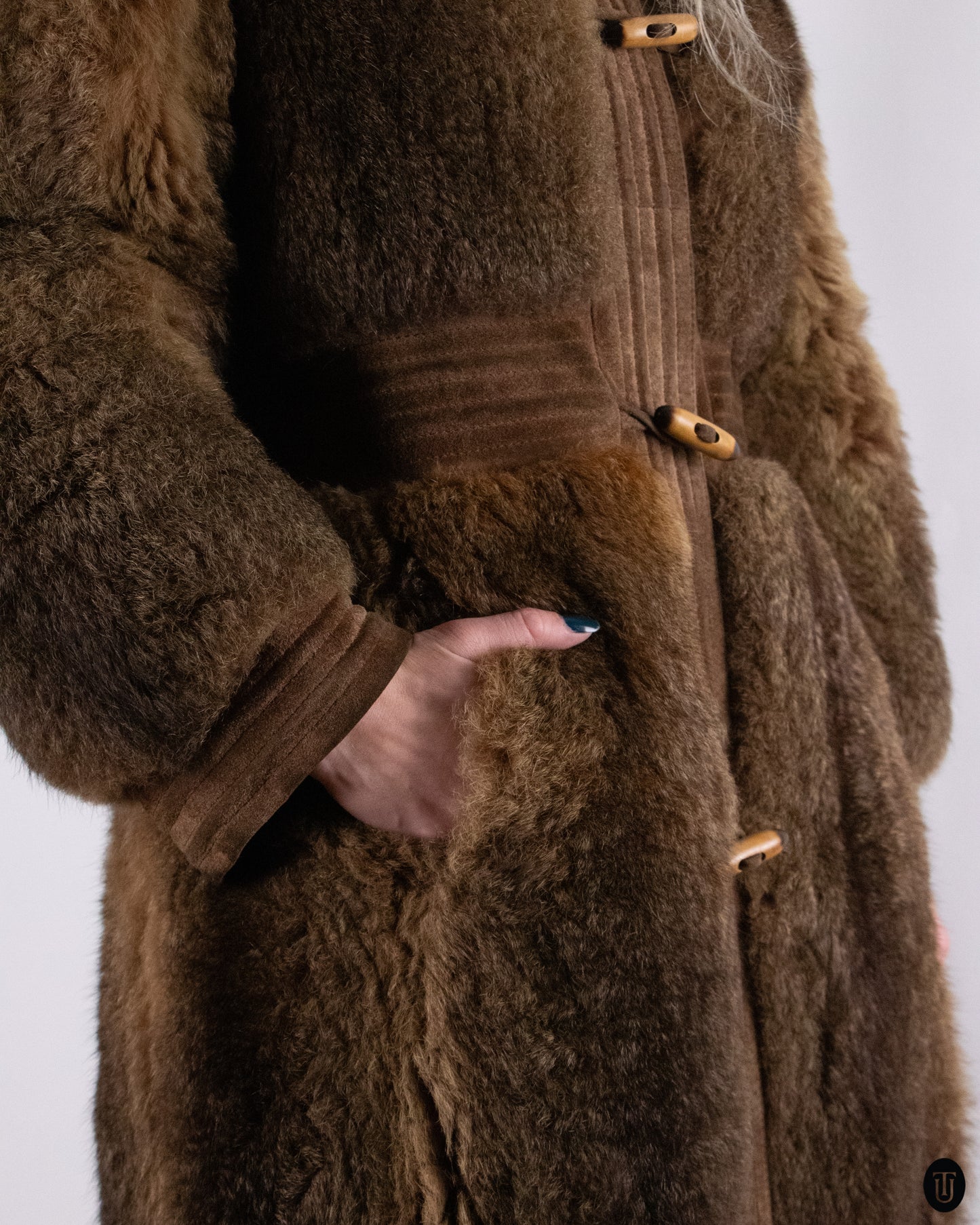 70's Birger Christensen Copenhagen Fur Coat M