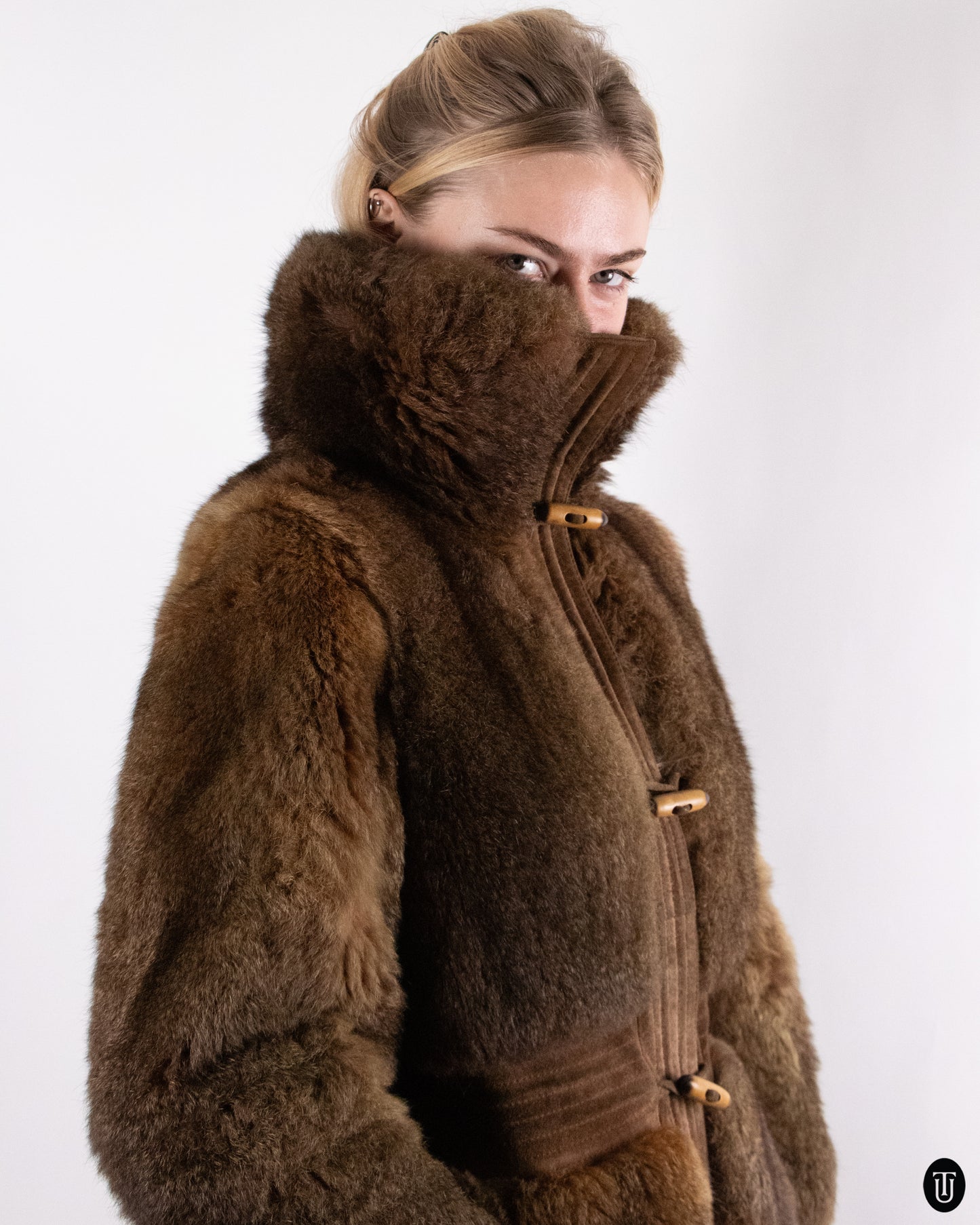 70's Birger Christensen Copenhagen Fur Coat M