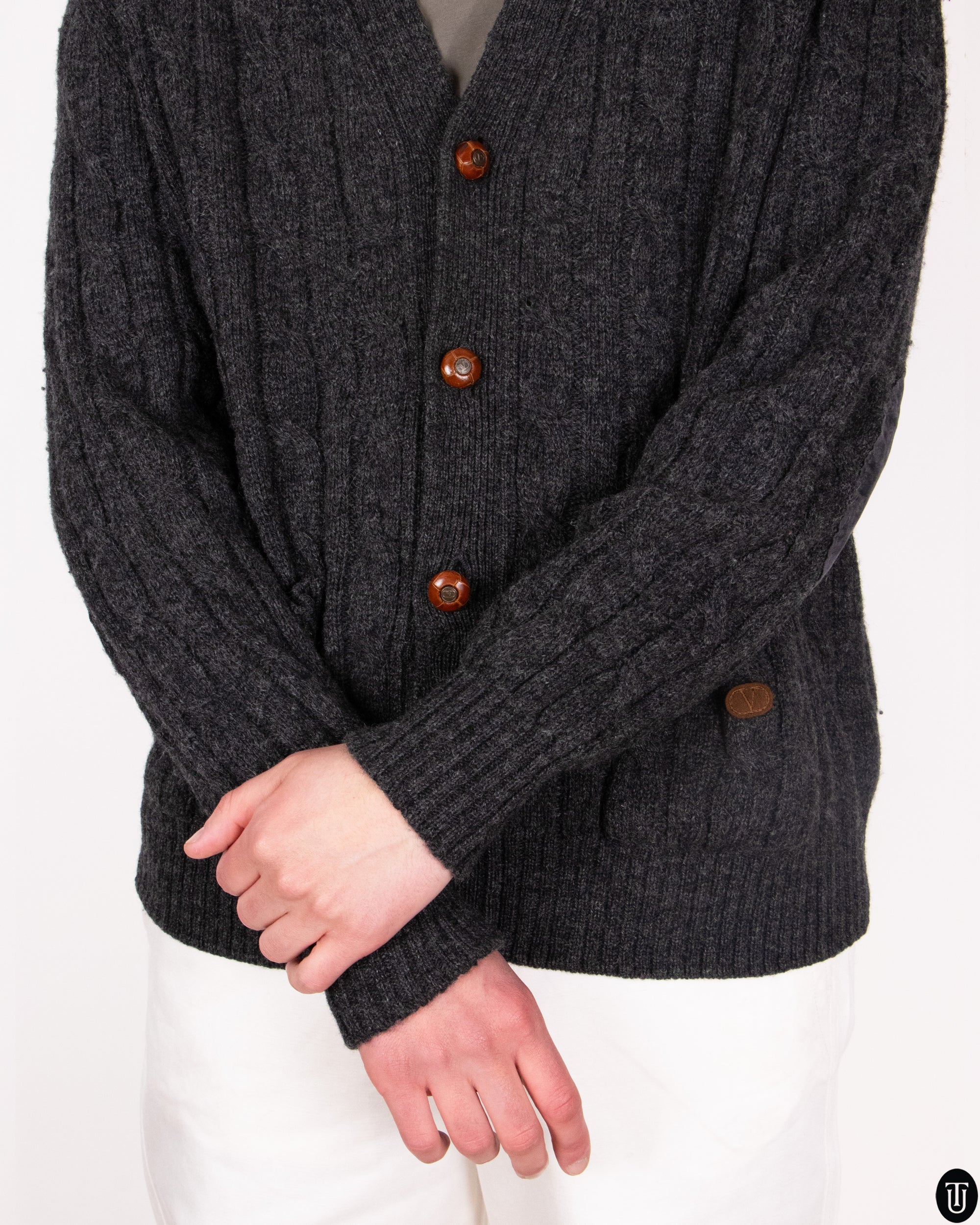 1990's Valentino Wool Cardigan M