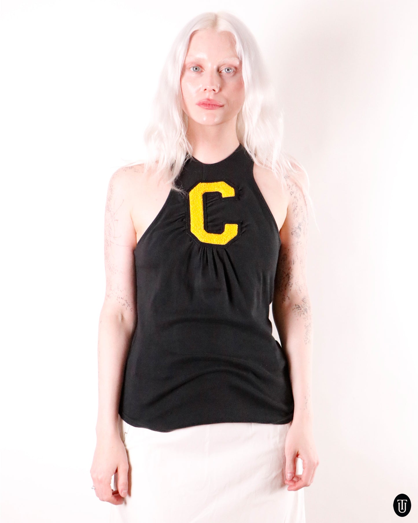 FW01 Chloe Varsity Tank Top S