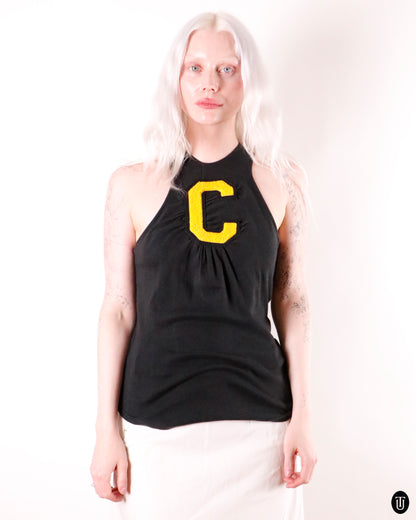 FW01 Chloe Varsity Tank Top S