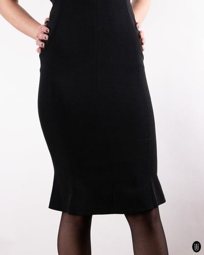 90's Versace Little Black Dress S