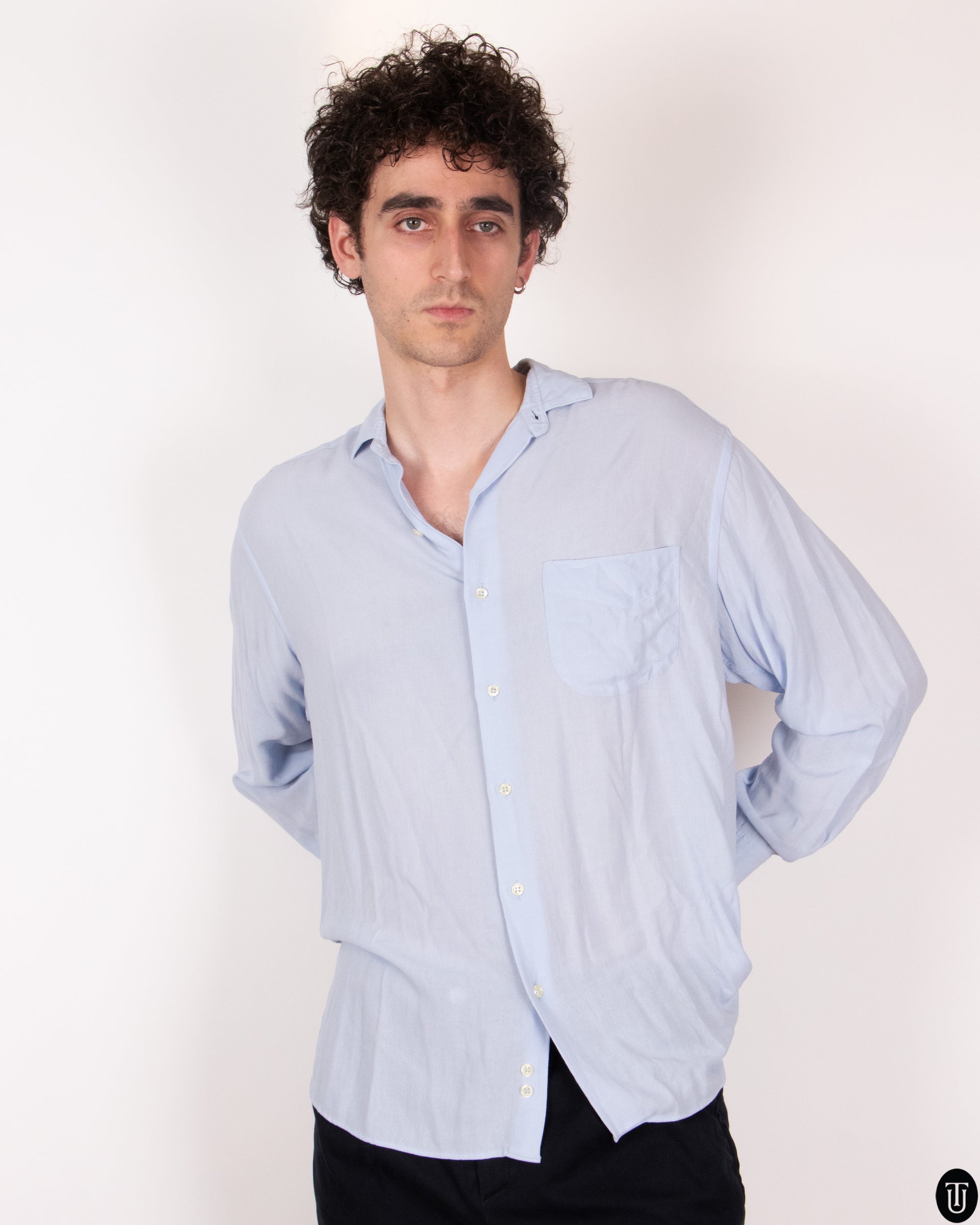 80s Giorgio Armani Button Down Shirt S